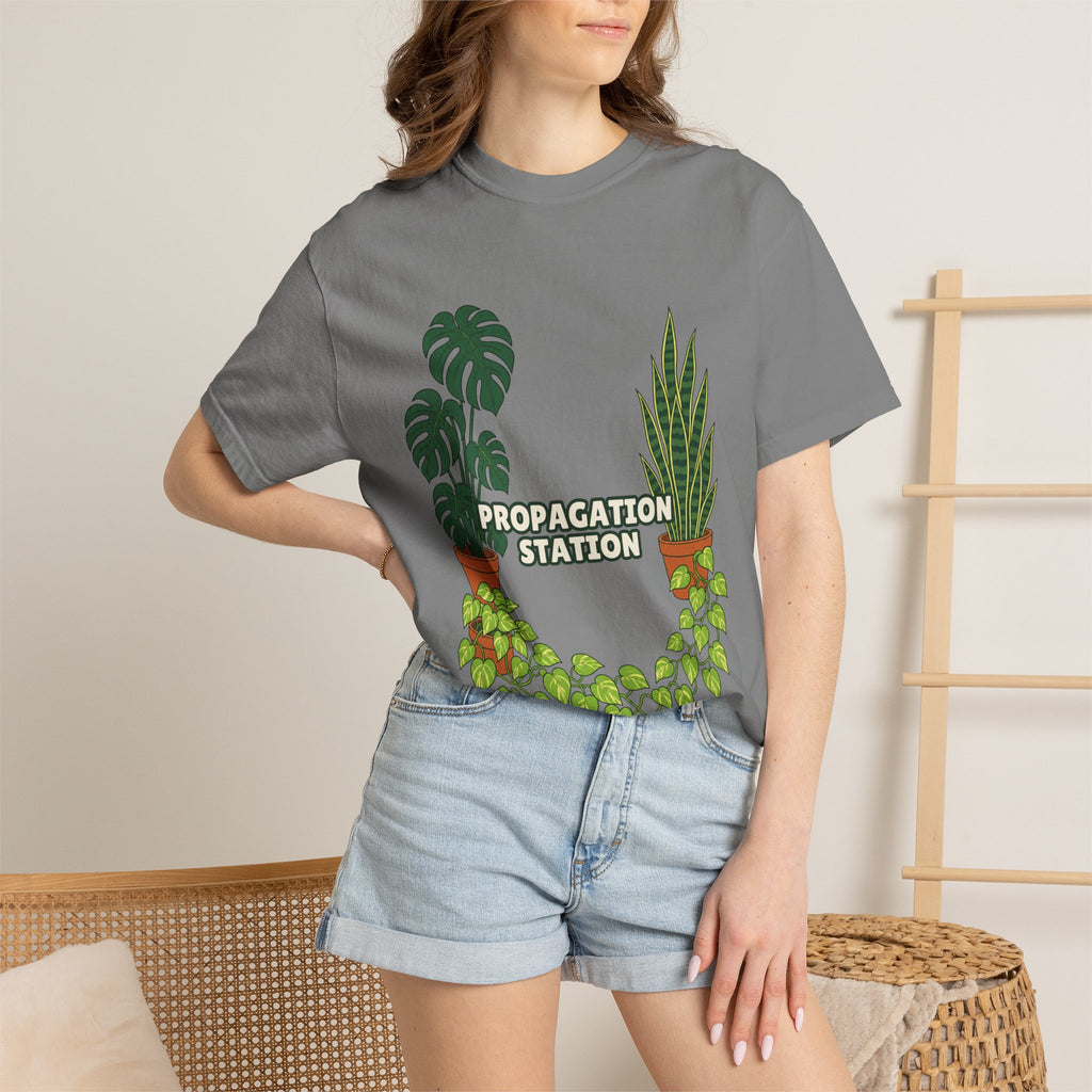 Propagation Station Shirt, Plant Mom Tee, Houseplant Lover Gift, Gardening Plant Sweatshirt