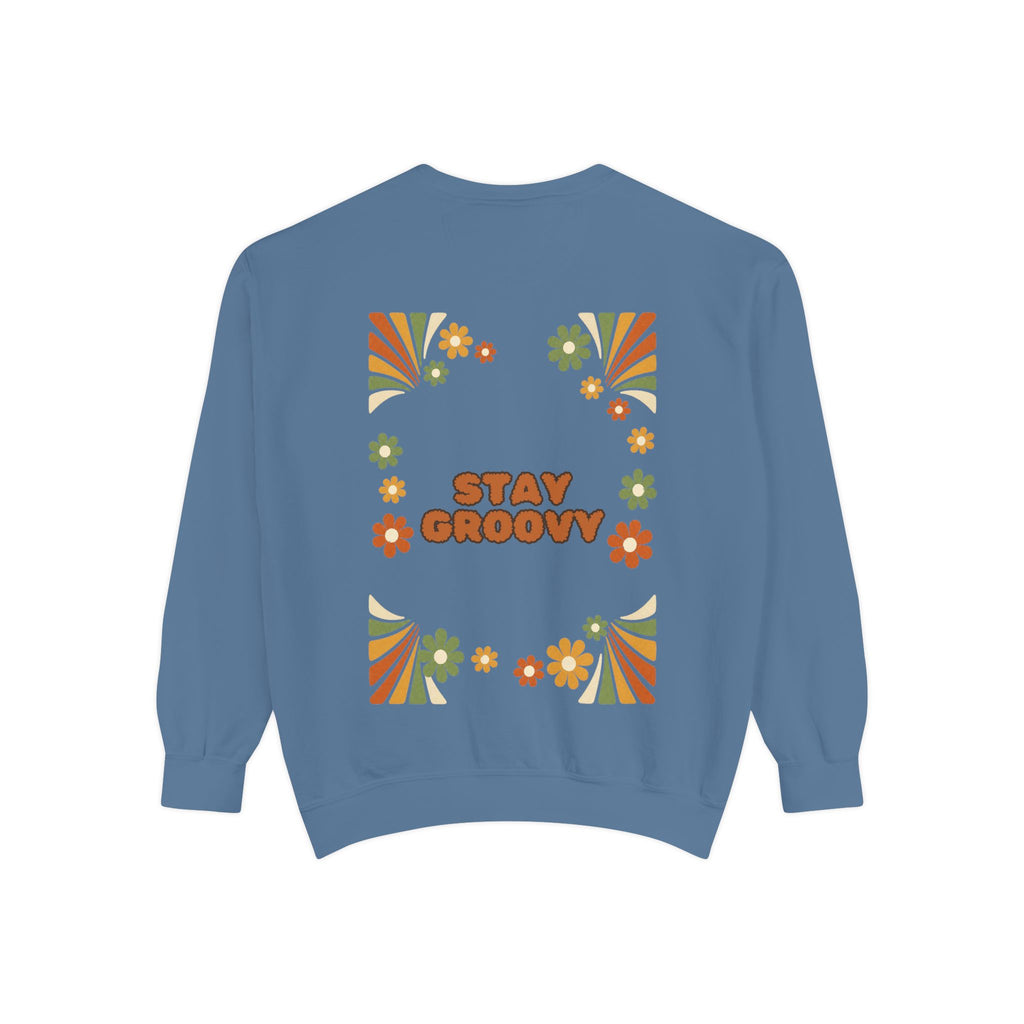Stay Groovy Shirt, Retro 70s Tee, Groovy Aesthetic Gift, Positive Vibes Sweatshirt