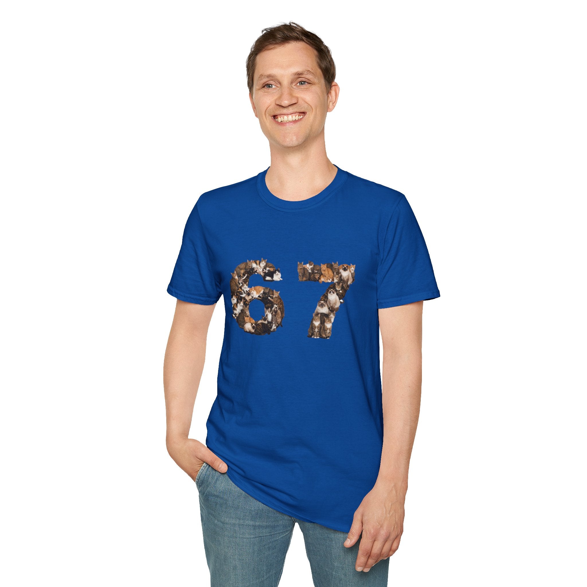 Cats 67 T-Shirt — Funny 67 Meme Tee for Cat Lovers