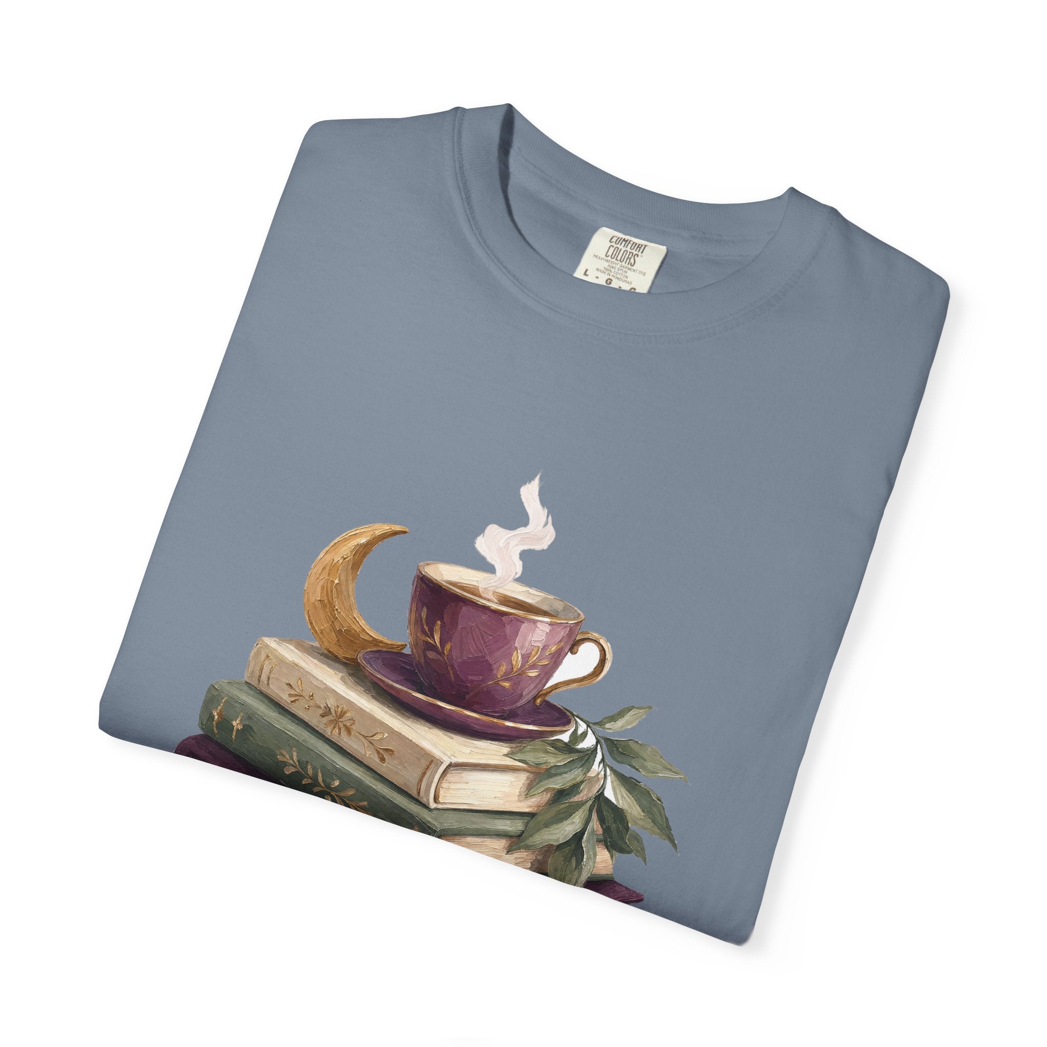 Just One More Chapter Shirt, Bookish Reader Tee, Book Lover Cozy Gift, Painterly Reading Sweatshirt