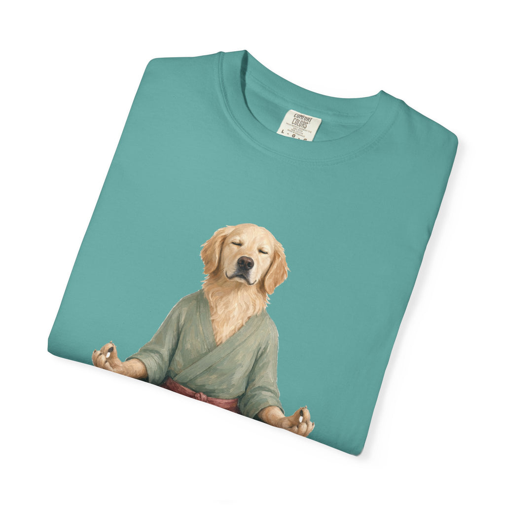Yoga Dog Shirt, Namaste Zen Dog Tee, Funny Meditation Dog Mom Gift, Painterly Dog Lover Sweatshirt