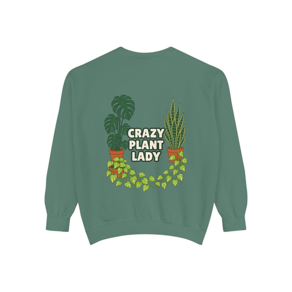 Crazy Plant Lady Shirt, Plant Mom Tee, Houseplant Lover Gift, Gardening Plant Sweatshirt