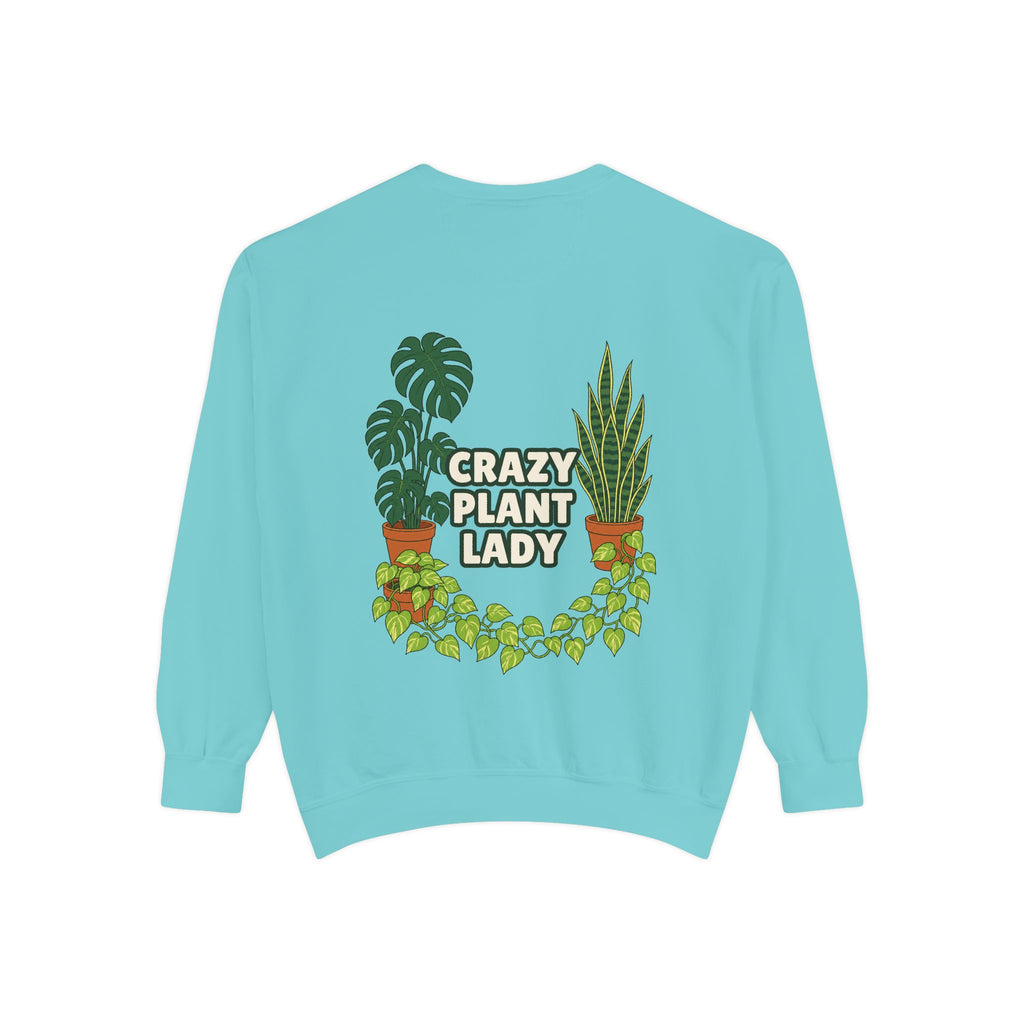 Crazy Plant Lady Shirt, Plant Mom Tee, Houseplant Lover Gift, Gardening Plant Sweatshirt