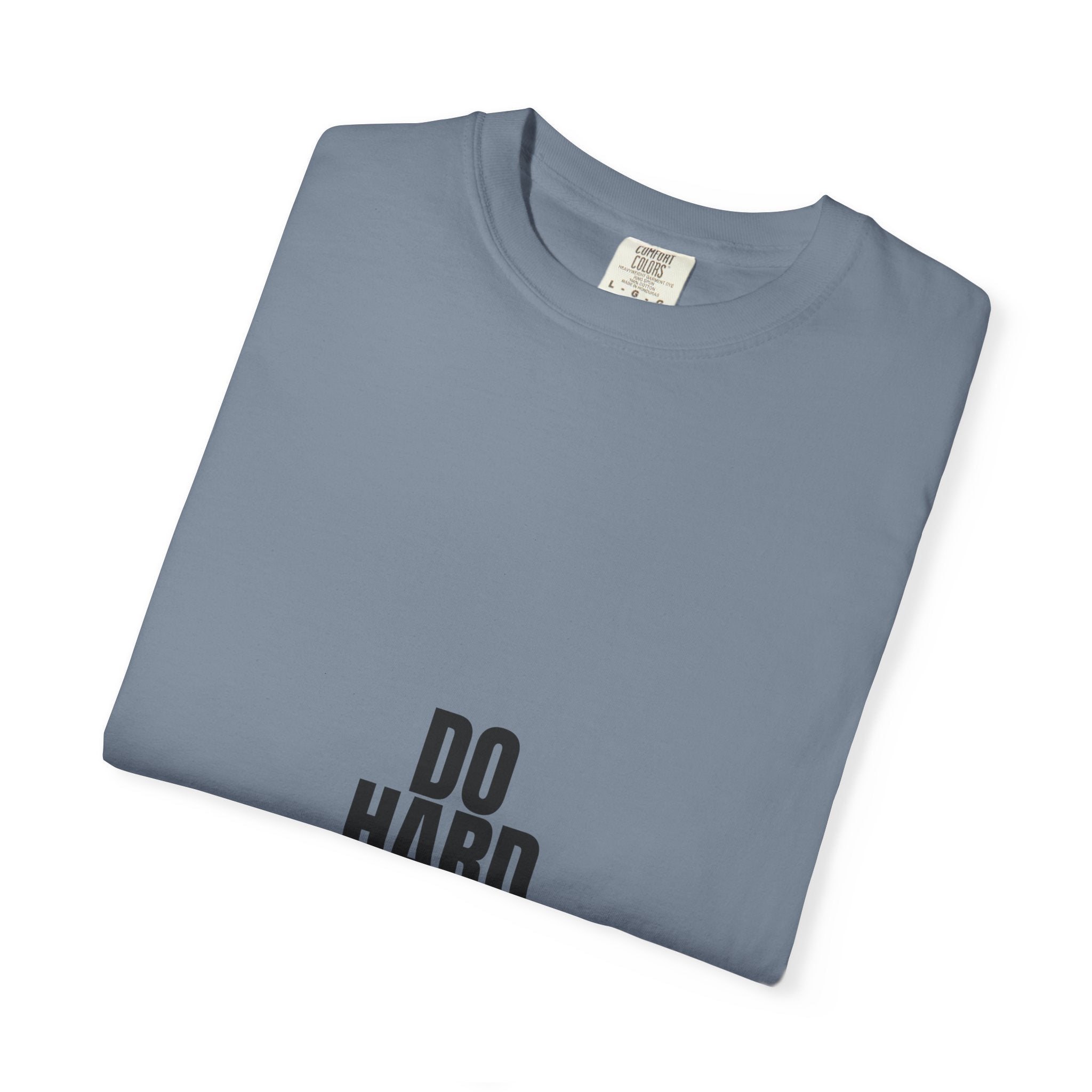 Do Hard Things Shirt, Minimalist Motivational Tee, Gym Fitness Mindset Gift, Bold Typography Sweatshirt