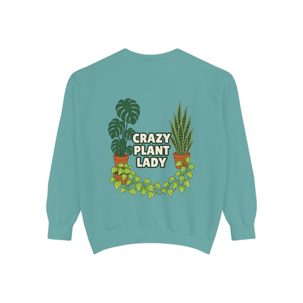 Crazy Plant Lady Shirt, Plant Mom Tee, Houseplant Lover Gift, Gardening Plant Sweatshirt