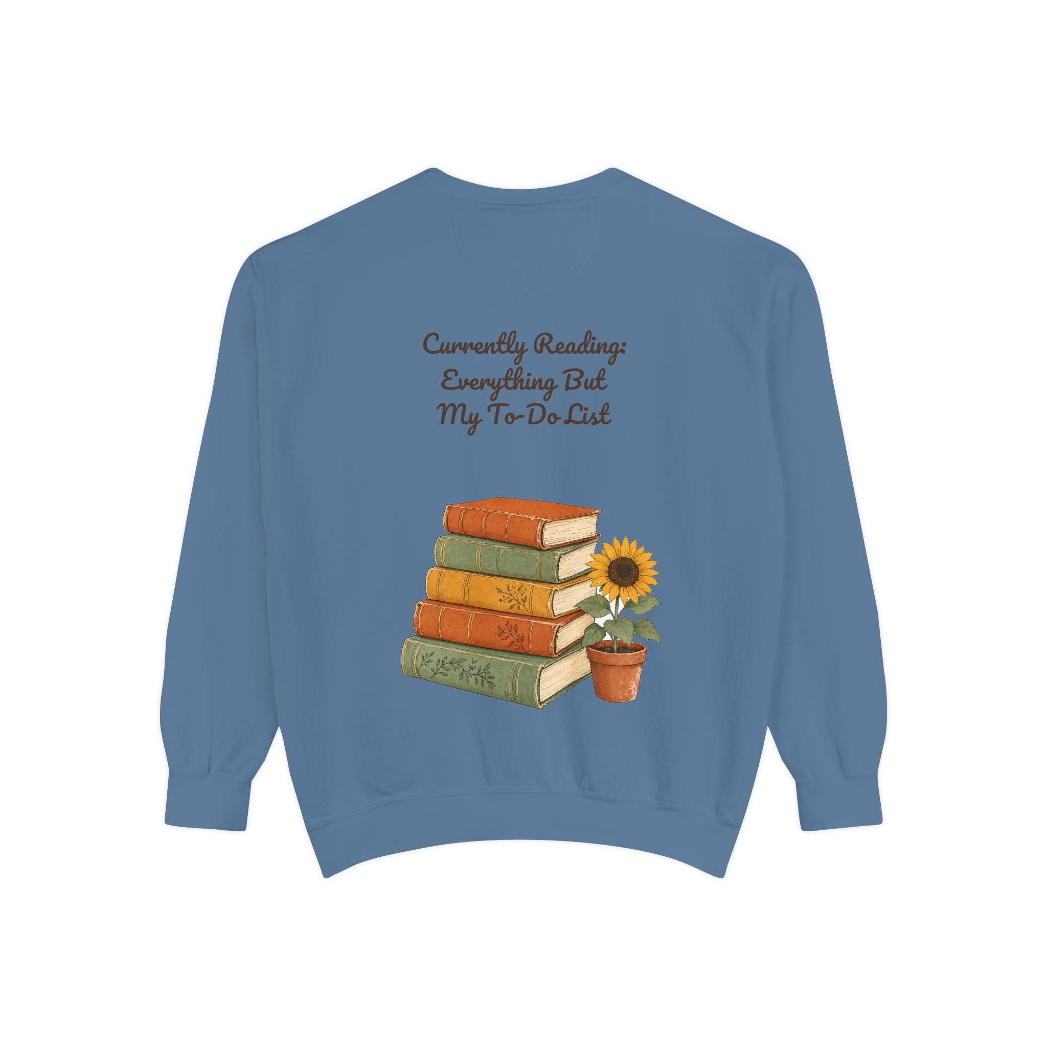 Currently Reading Everything But My To-Do List Shirt, Funny Bookish Tee, Book Lover Reader Gift