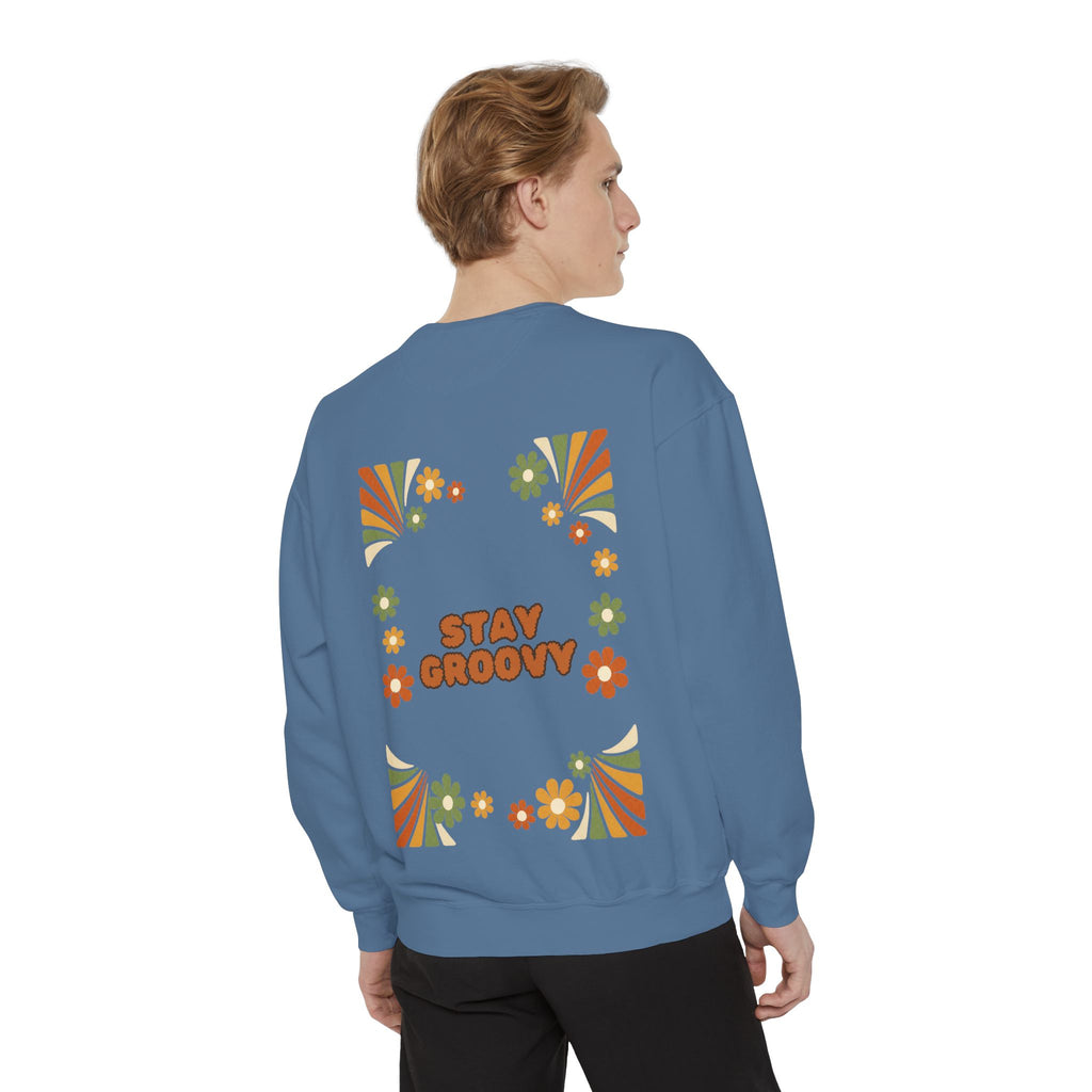 Stay Groovy Shirt, Retro 70s Tee, Groovy Aesthetic Gift, Positive Vibes Sweatshirt