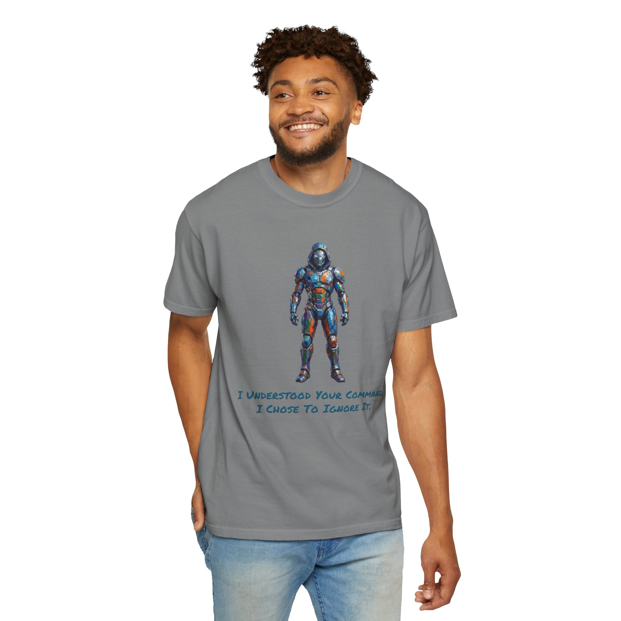 AI Robot T-Shirt — Understood Your Command, Chose to Ignore It