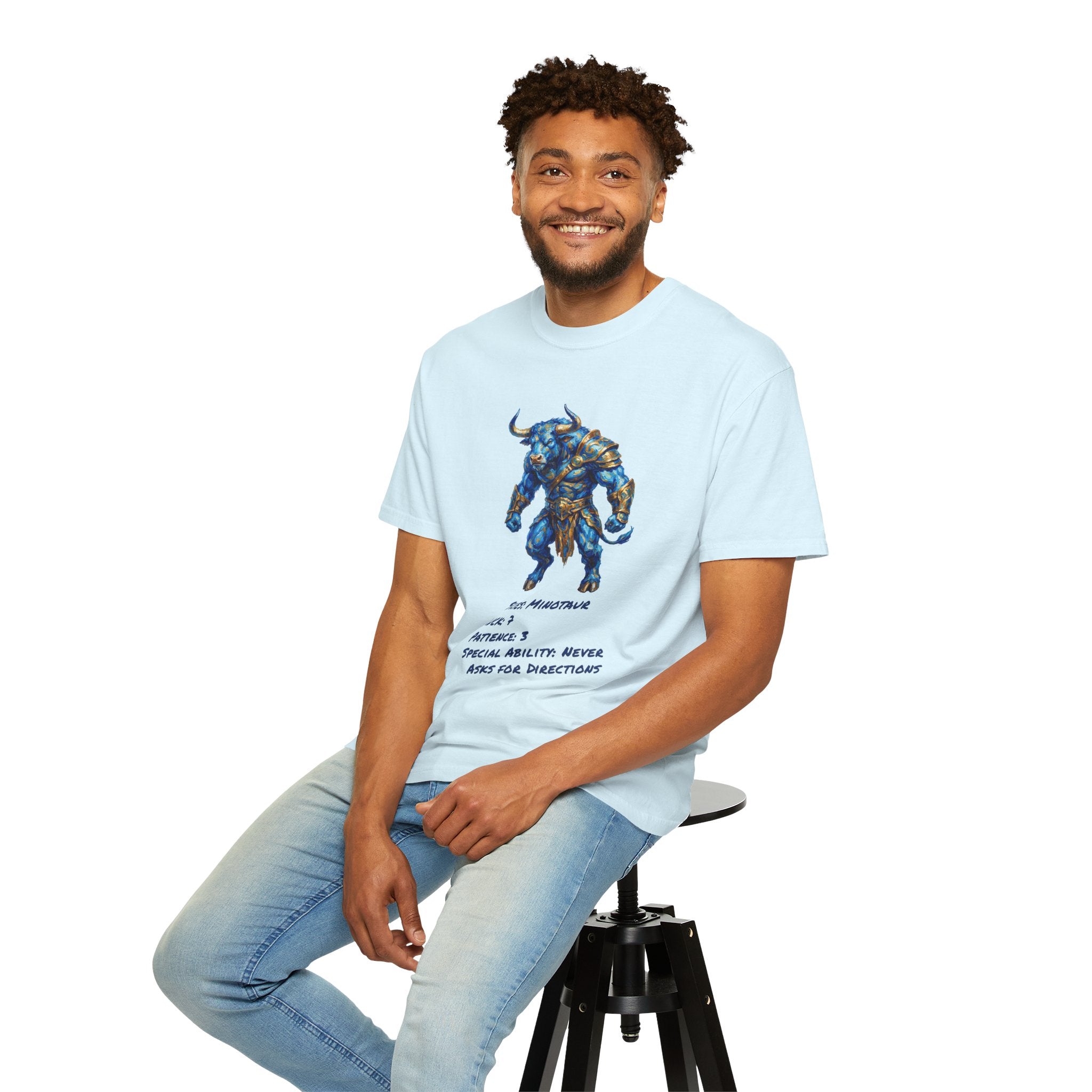 Minotaur RPG Shirt — Special Ability: Never Asks for Directions