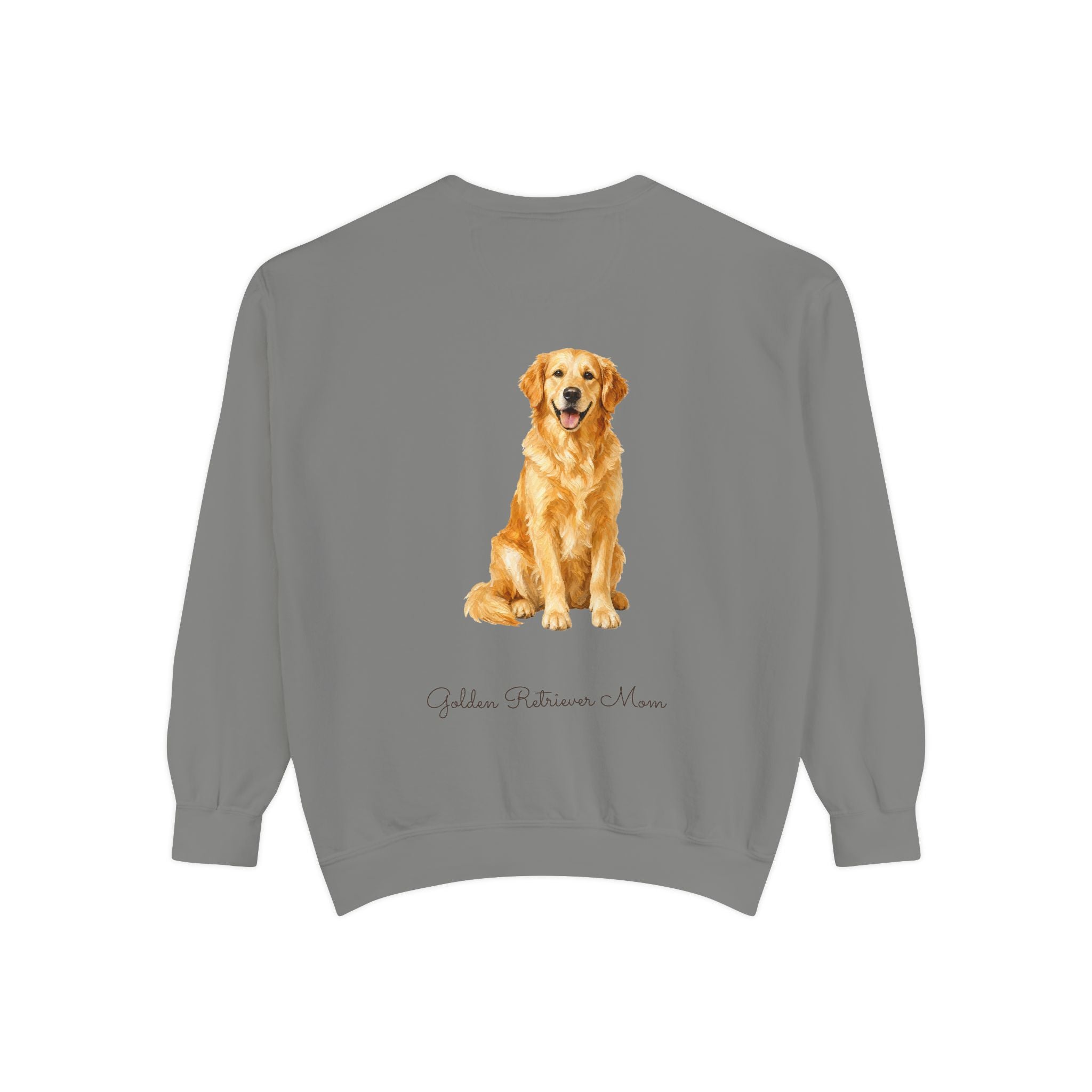 Golden Retriever Mom Shirt, Painterly Golden Dog Mom Tee, Cute Golden Lover Gift, Dog Owner Sweatshirt for Her