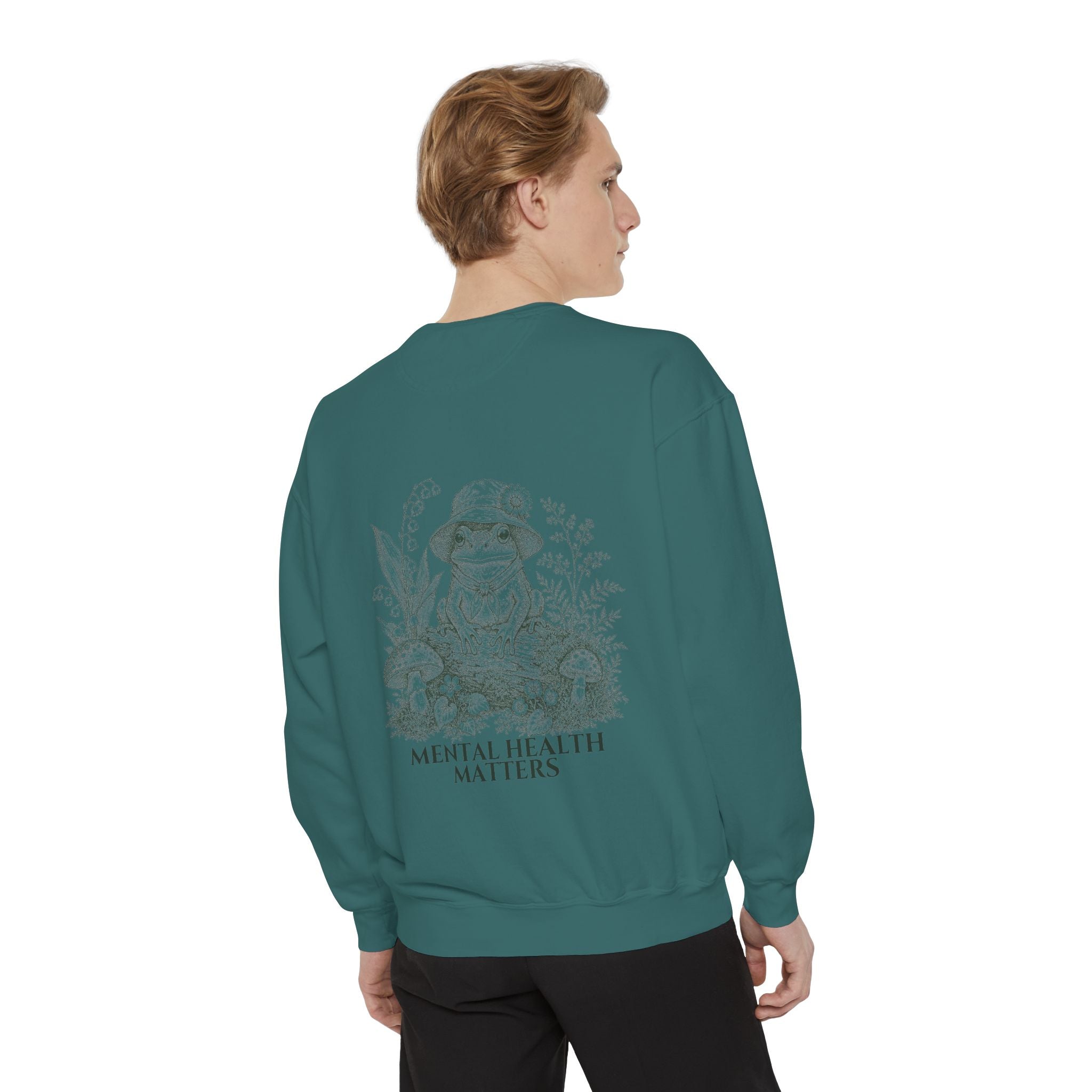 Mental Health Matters Shirt, Cute Frog Tee, Mental Health Awareness Gift, Kawaii Frog Sweatshirt