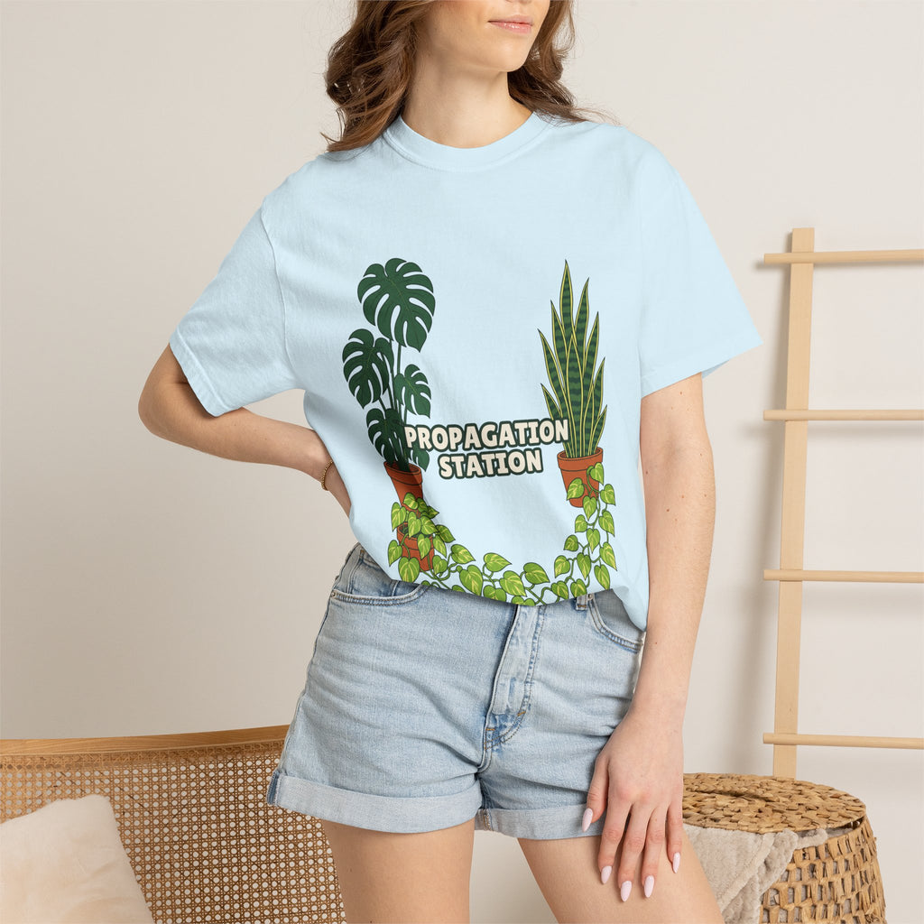 Propagation Station Shirt, Plant Mom Tee, Houseplant Lover Gift, Gardening Plant Sweatshirt