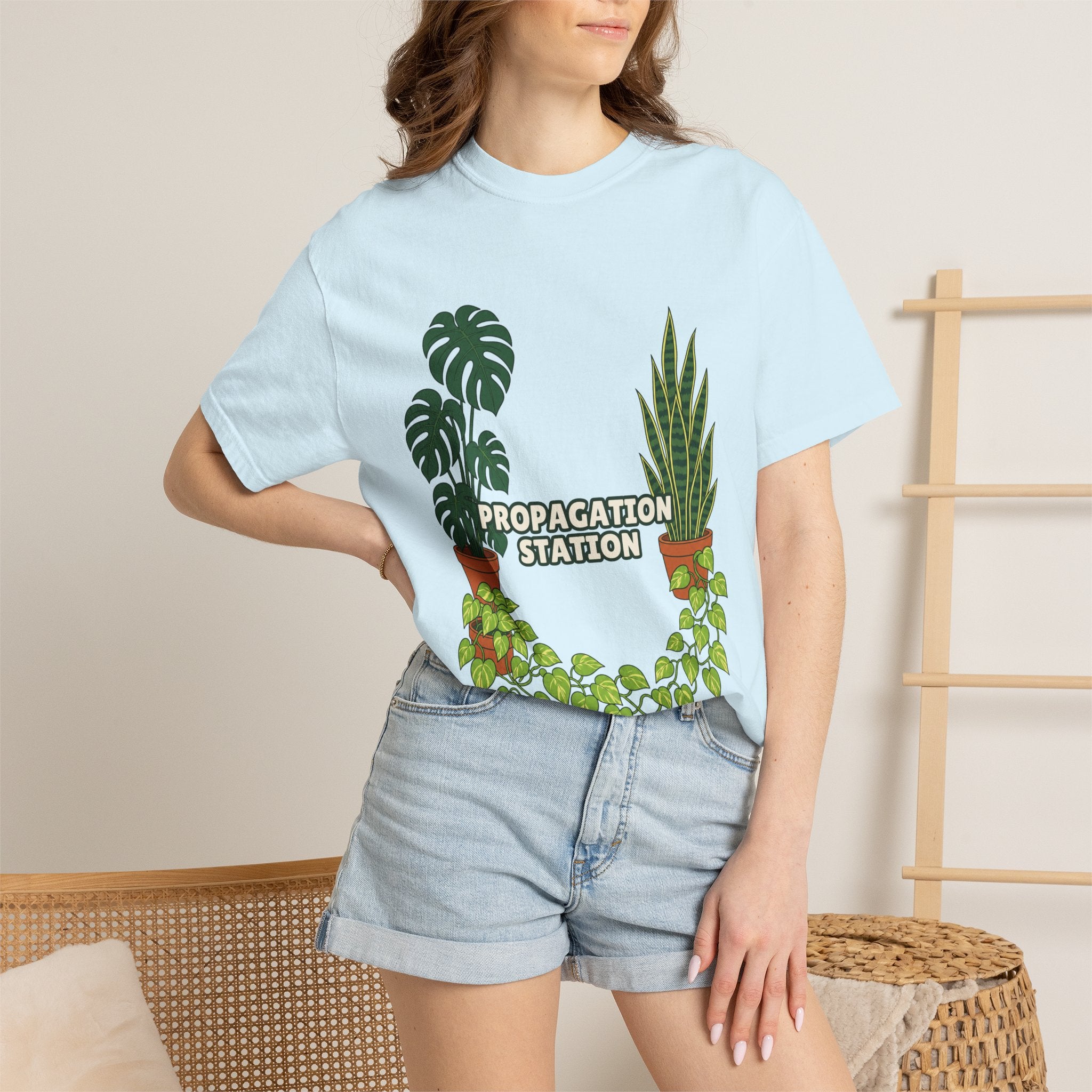 Propagation Station Shirt, Plant Mom Tee, Houseplant Lover Gift, Gardening Plant Sweatshirt