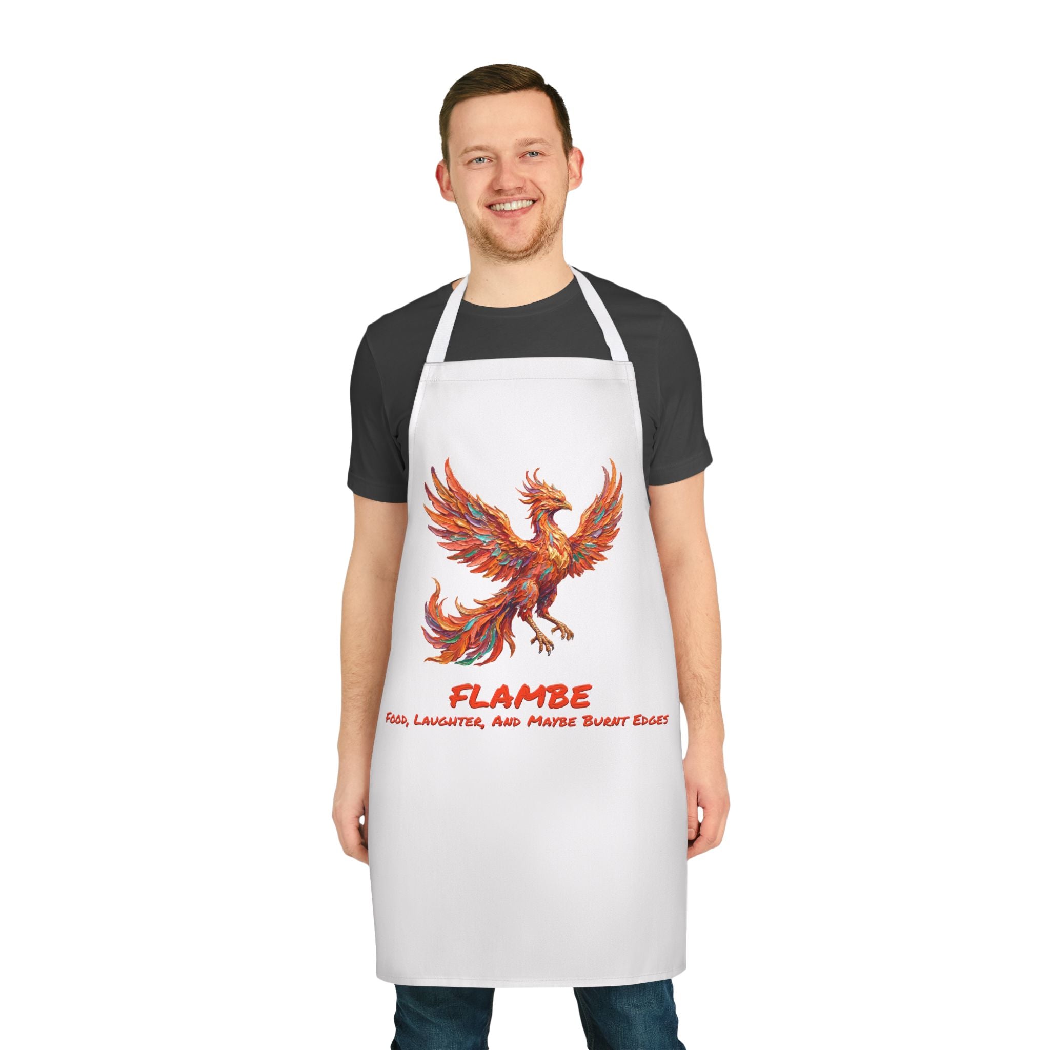 Phoenix Apron — Rises From Every Burnt Dinner, Funny Cooking Gift