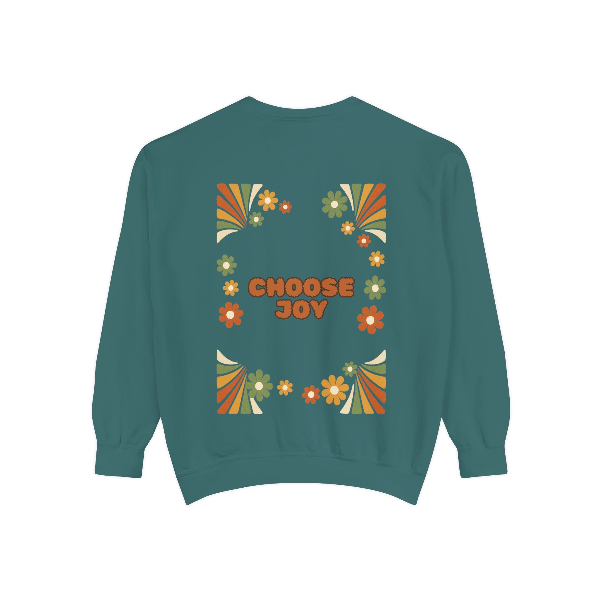 Choose Joy Shirt, Retro Groovy Tee, 70s Aesthetic Gift, Positive Affirmation Sweatshirt