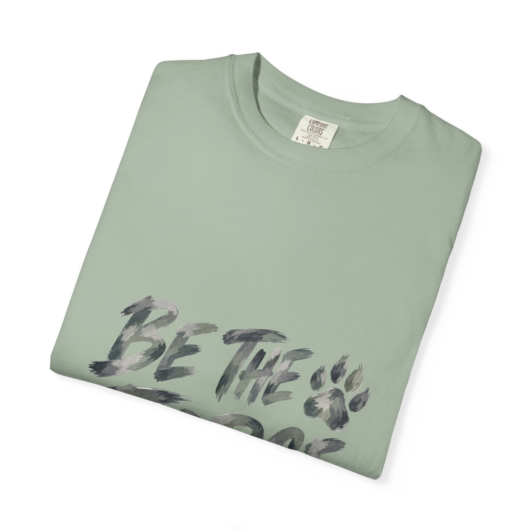 Be The Force Shirt, Camo Motivational Tee, Inspirational Encouragement Gift, Positive Vibes Paw Print Sweatshirt