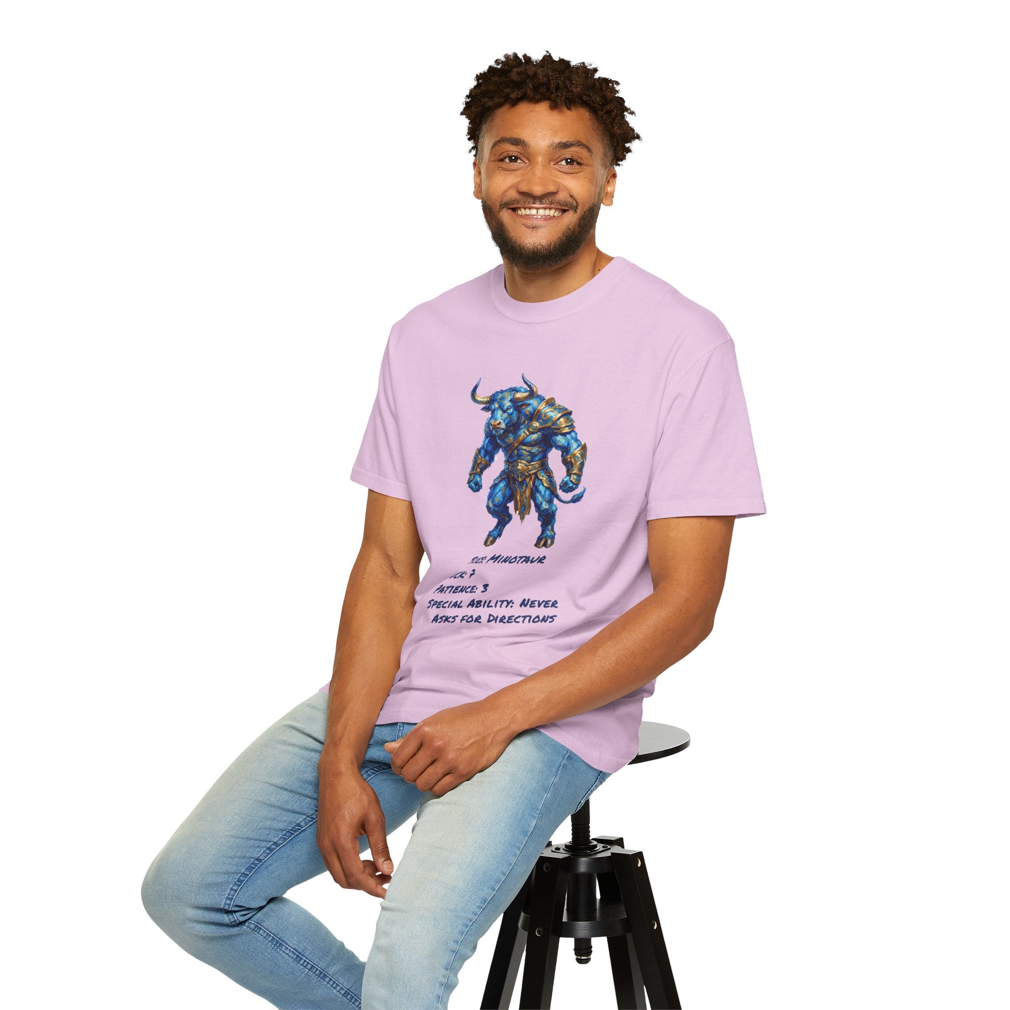 Minotaur RPG Shirt — Special Ability: Never Asks for Directions