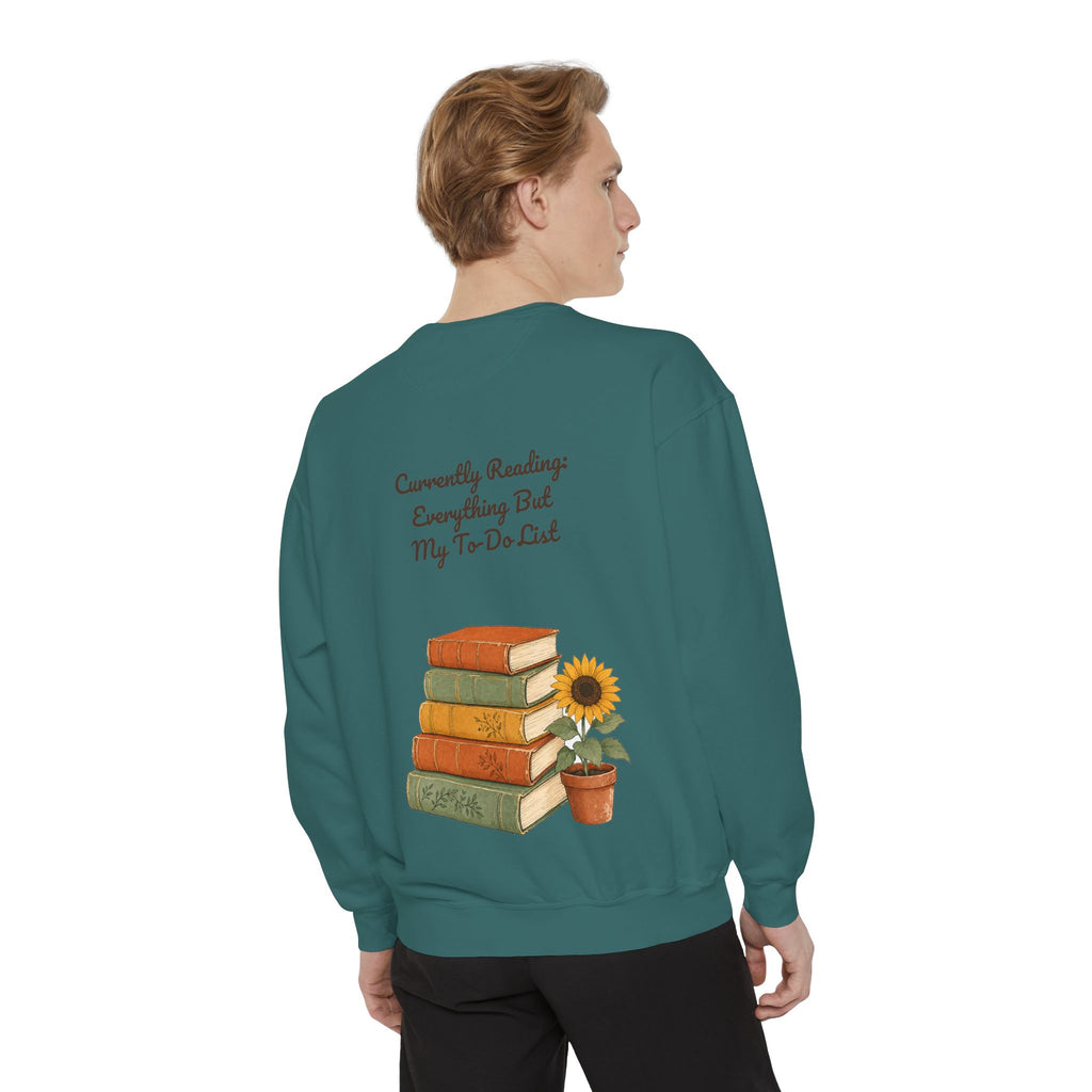 Currently Reading Everything But My To-Do List Shirt, Funny Bookish Tee, Book Lover Reader Gift