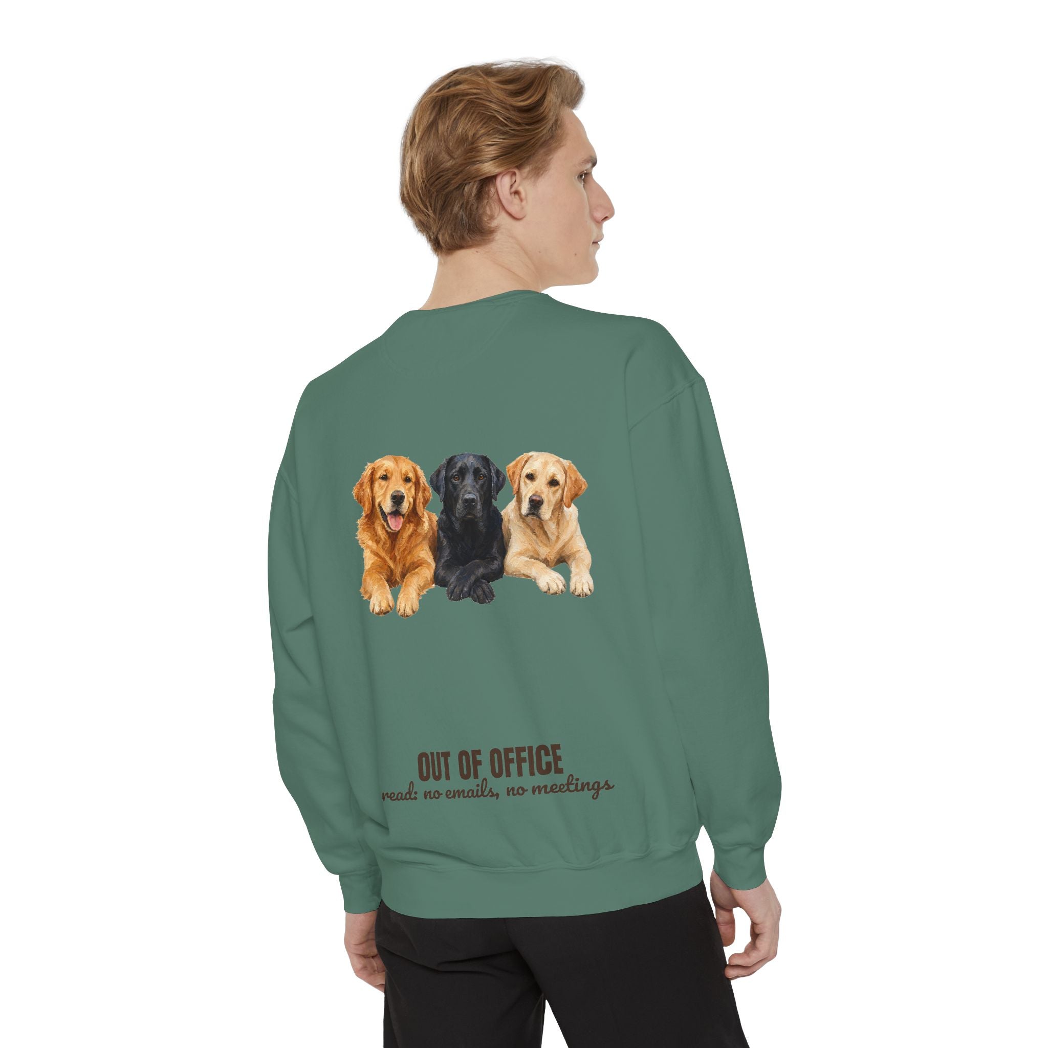 Out of Office Dogs Shirt, No Emails No Meetings Tee, Funny Work Dog Lover Gift, Lazy Weekend Sweatshirt