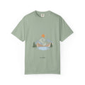 Minimalist Mountain Shirt, Wander Line Art Tee, Nature Hiking Adventure Gift, Modern Outdoor Sweatshirt
