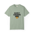 Silently Screaming Inside Shirt, Funny Sarcastic Tee, Coffee Lover Gift, Introvert Humor Sweatshirt