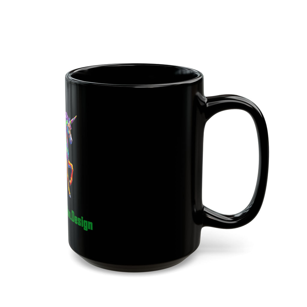 Rainbow Unicorn Coffee Mug — Colorful Unicorn Gift Mug (15 oz)