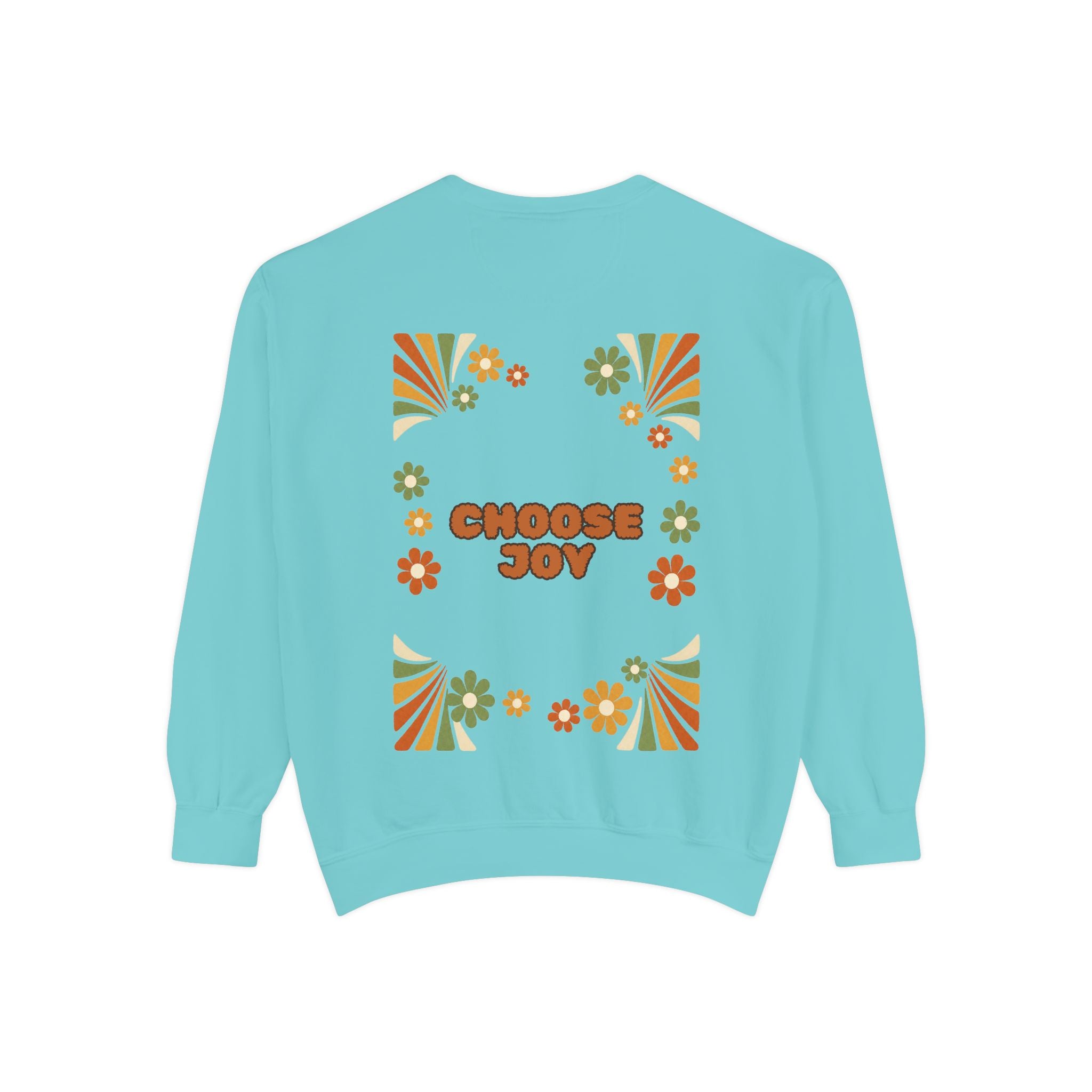 Choose Joy Shirt, Retro Groovy Tee, 70s Aesthetic Gift, Positive Affirmation Sweatshirt