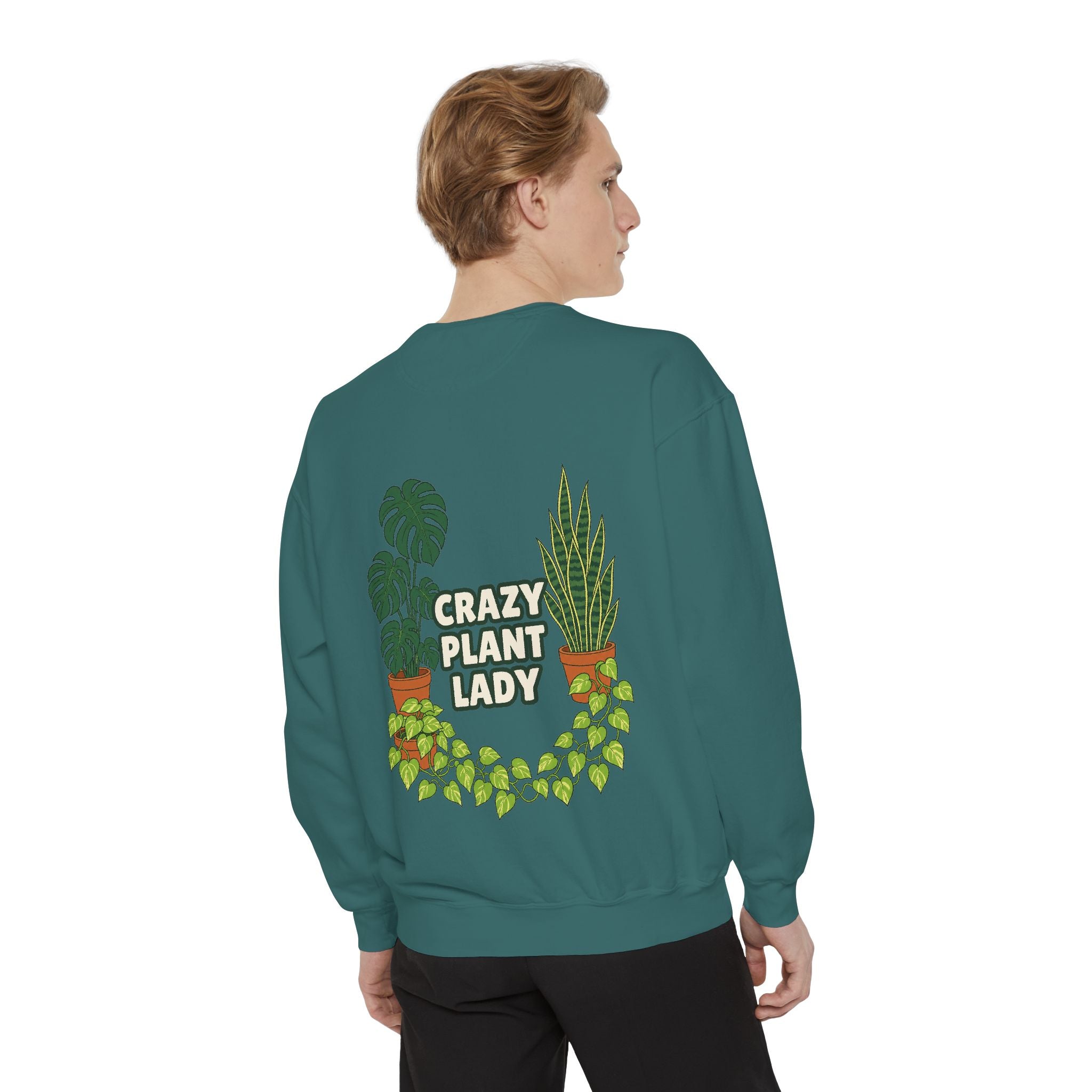 Crazy Plant Lady Shirt, Plant Mom Tee, Houseplant Lover Gift, Gardening Plant Sweatshirt