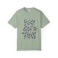 You Got This Shirt, Camo Motivational Tee, Encouragement Mental Health Gift, Positive Vibes Paw Print Sweatshirt
