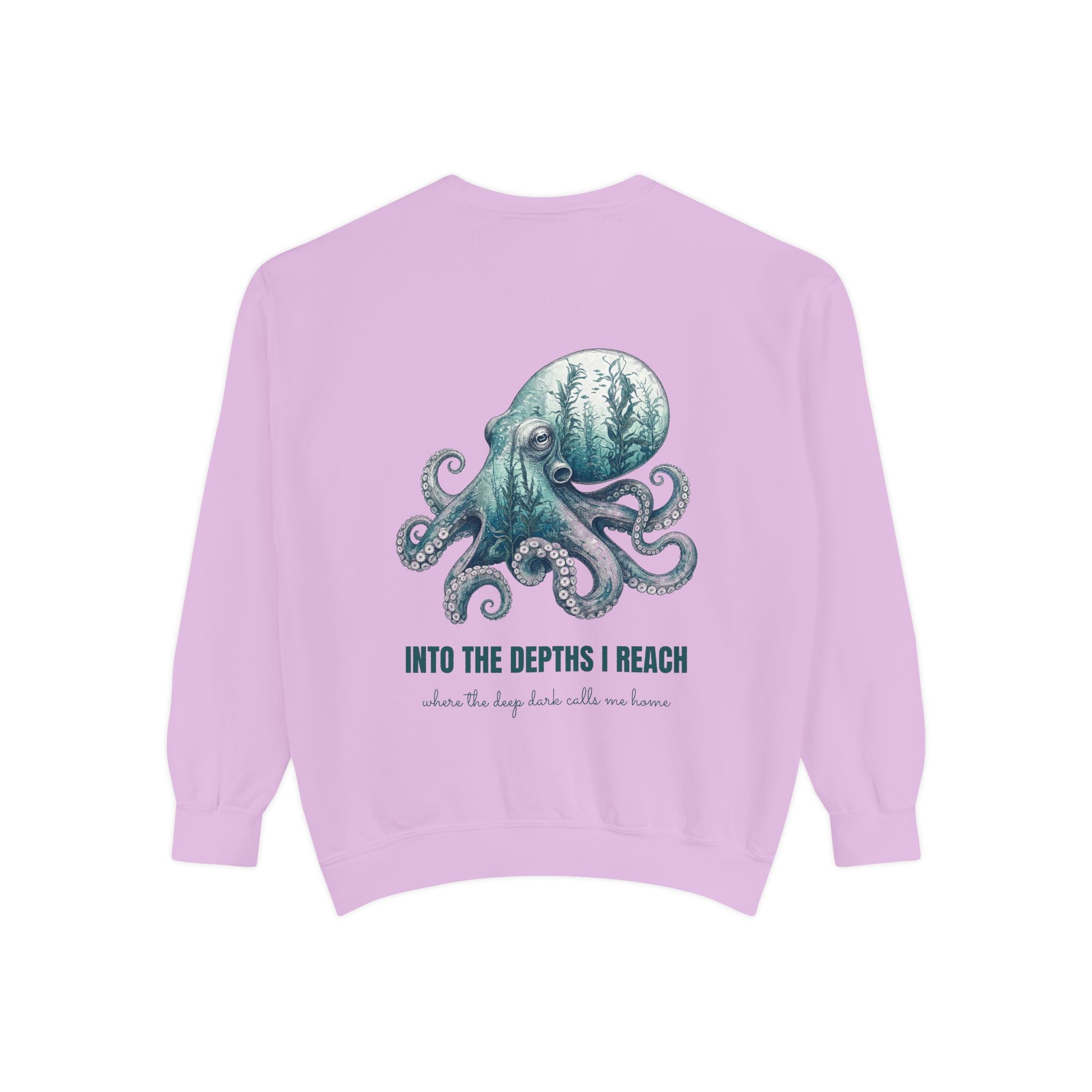 Into the Depths I Reach Shirt, Octopus Double Exposure Tee, Ocean Diver Sea Life Gift, Nautical Marine Sweatshirt