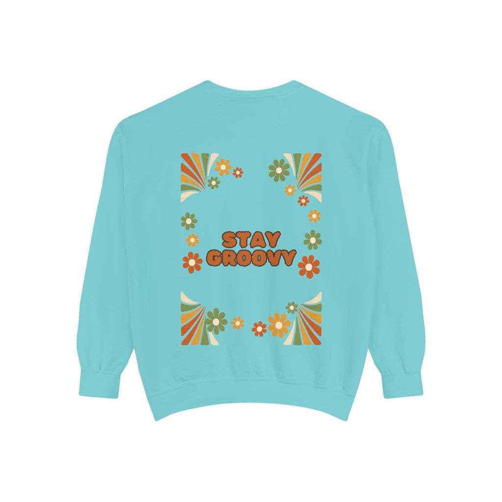 Stay Groovy Shirt, Retro 70s Tee, Groovy Aesthetic Gift, Positive Vibes Sweatshirt