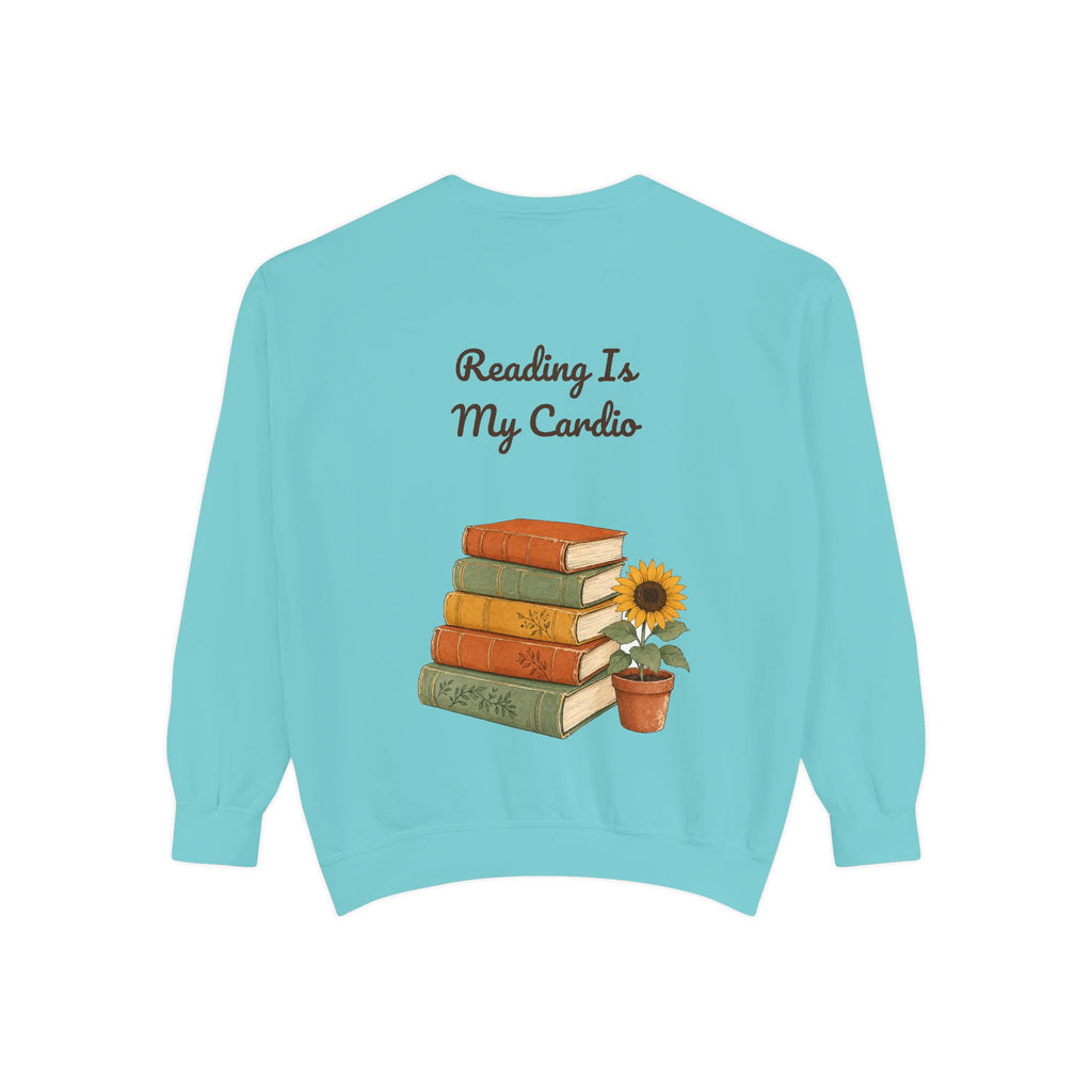 Reading Is My Cardio Shirt, Funny Book Lover Tee, Bookish Reader Gift, Bookworm Sweatshirt