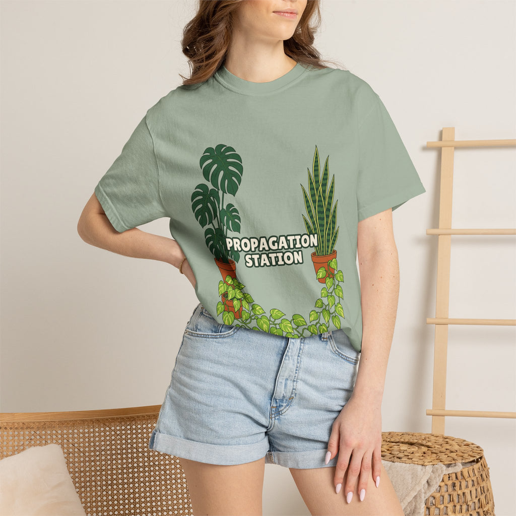 Propagation Station Shirt, Plant Mom Tee, Houseplant Lover Gift, Gardening Plant Sweatshirt