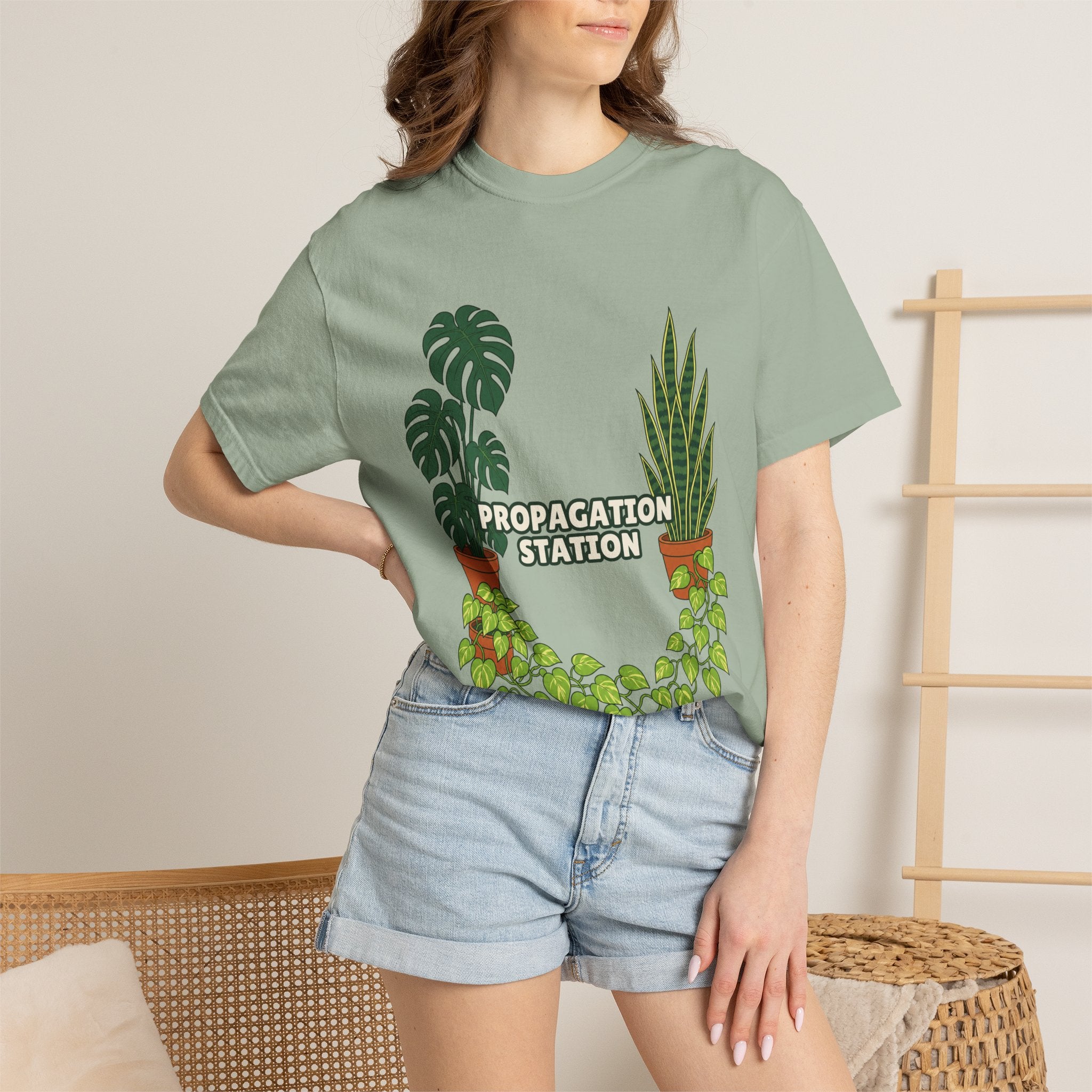 Propagation Station Shirt, Plant Mom Tee, Houseplant Lover Gift, Gardening Plant Sweatshirt