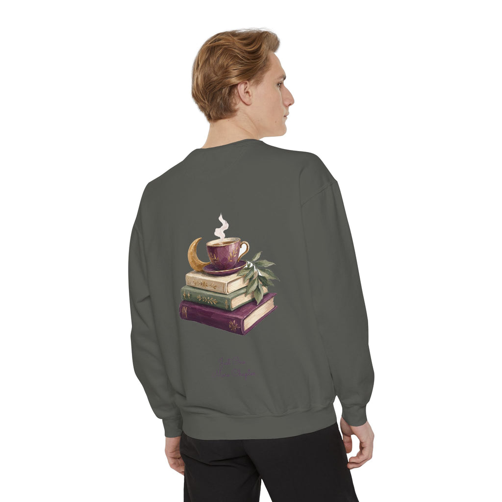 Just One More Chapter Shirt, Bookish Reader Tee, Book Lover Cozy Gift, Painterly Reading Sweatshirt