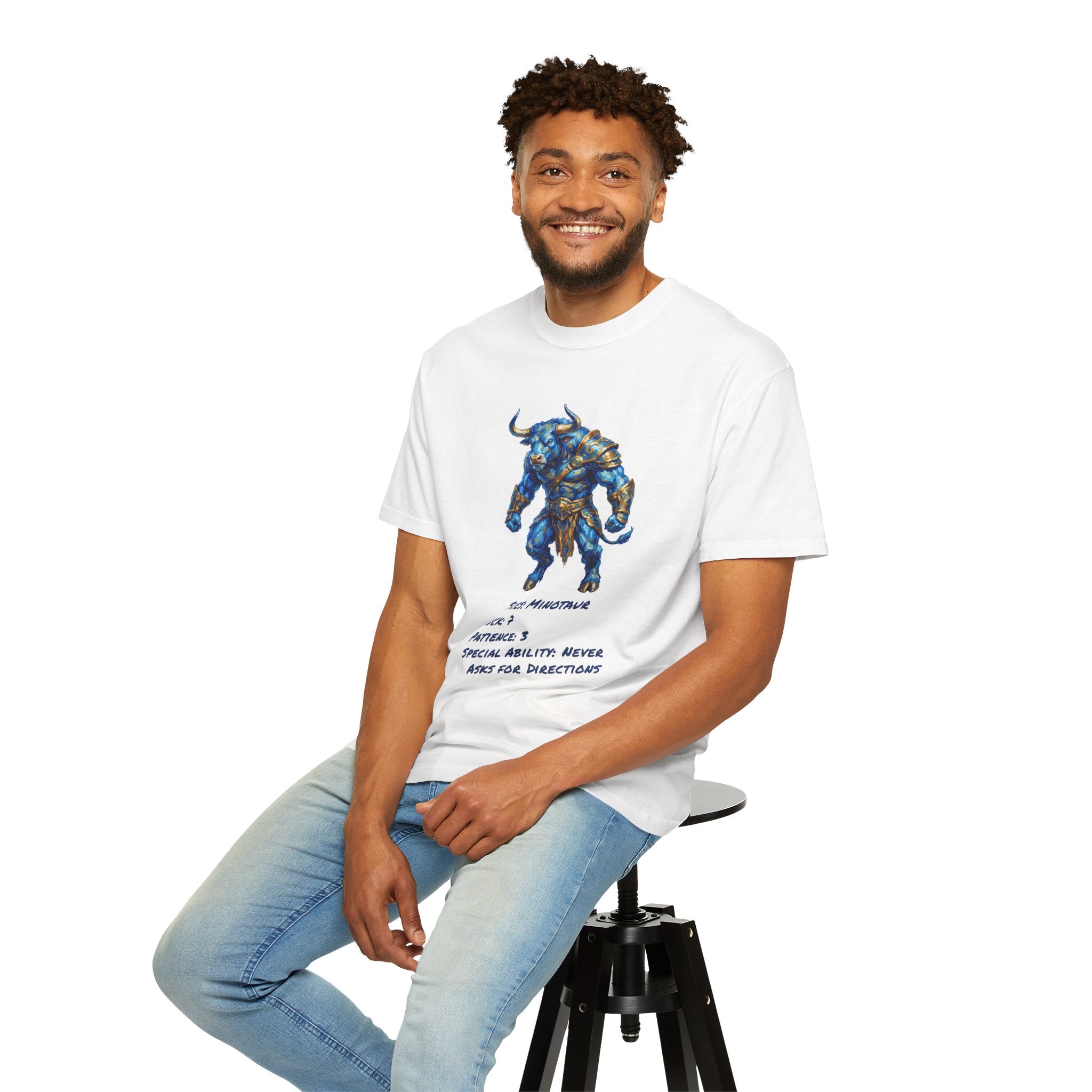 Minotaur RPG Shirt — Special Ability: Never Asks for Directions