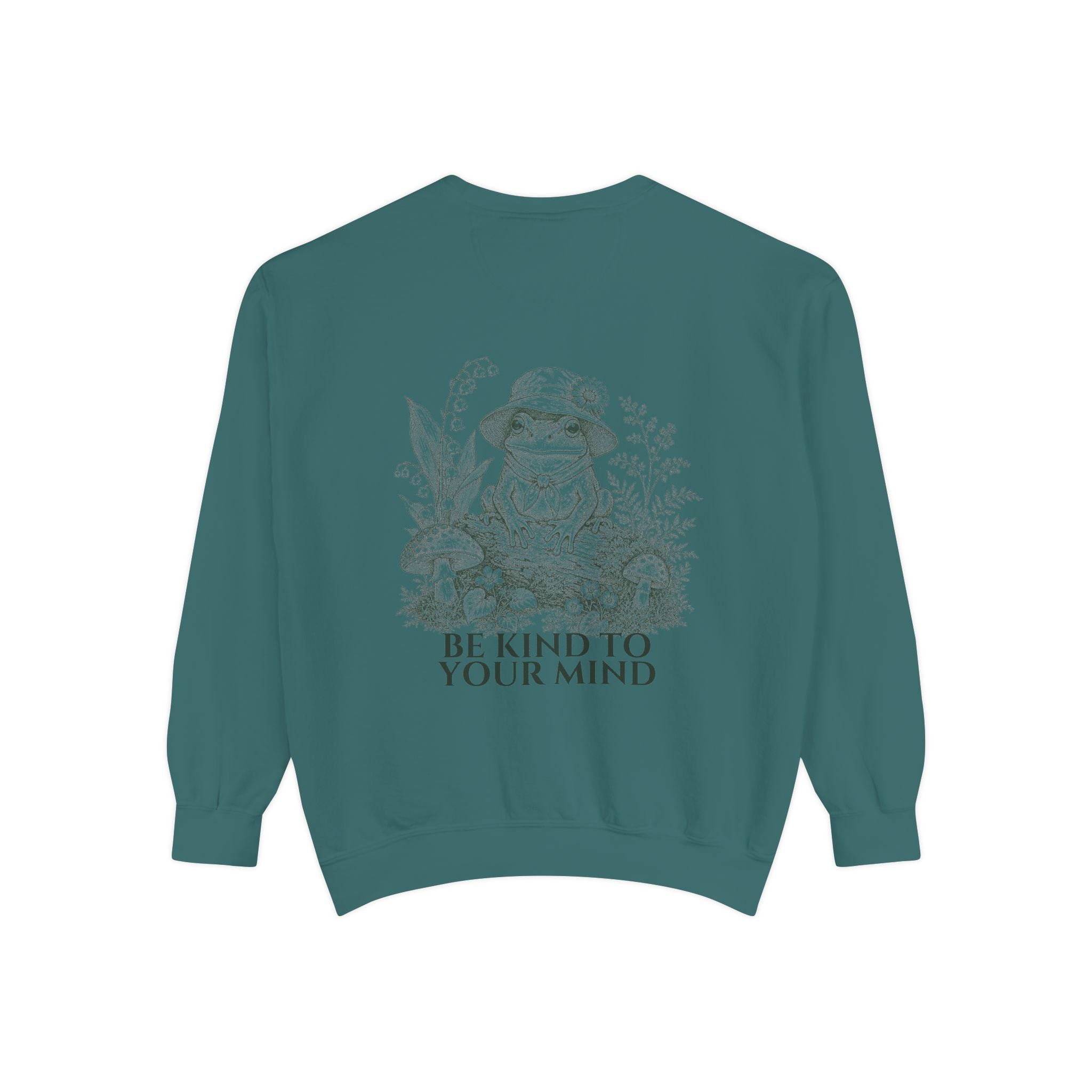 Be Kind To Your Mind Shirt, Cute Frog Tee, Mental Health Awareness Gift, Kawaii Frog Sweatshirt