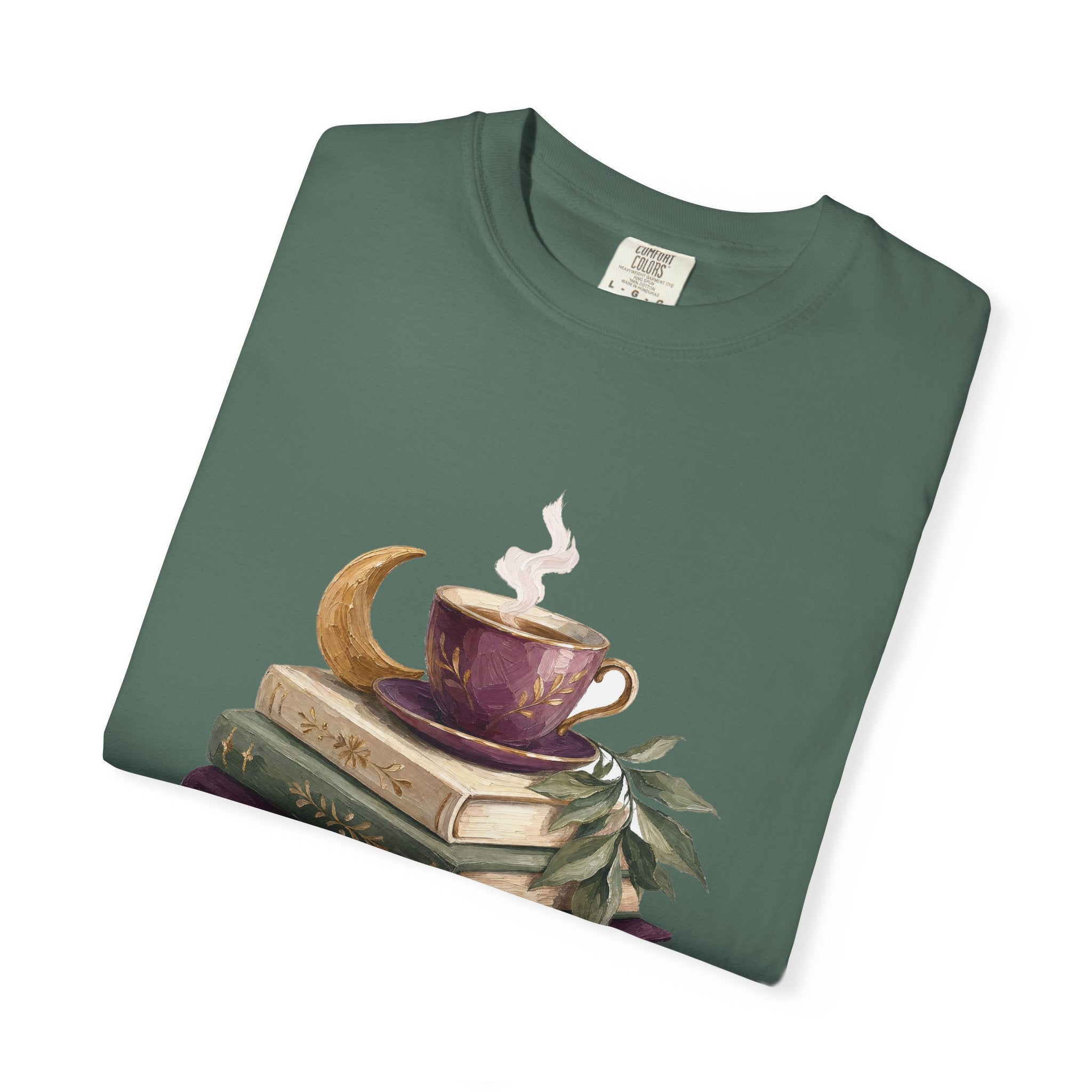 Just One More Chapter Shirt, Bookish Reader Tee, Book Lover Cozy Gift, Painterly Reading Sweatshirt