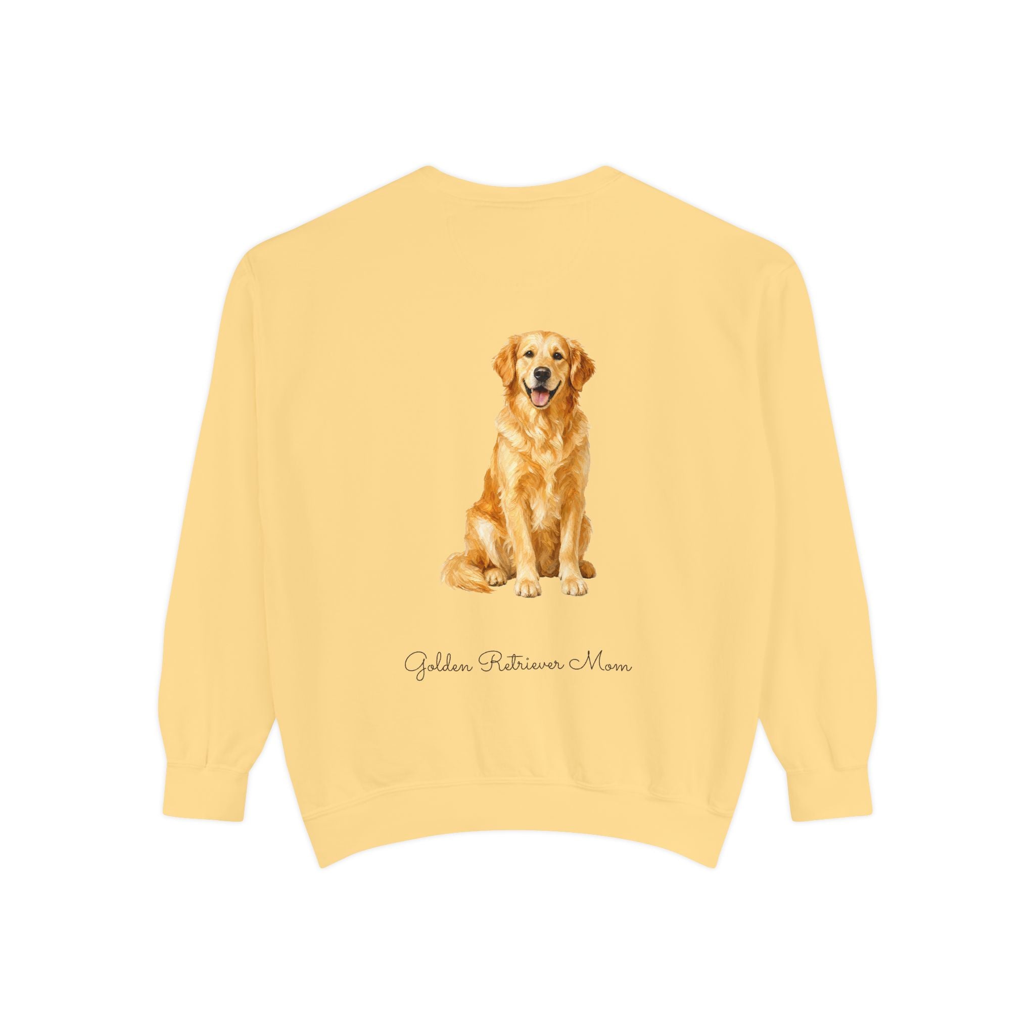Golden Retriever Mom Shirt, Painterly Golden Dog Mom Tee, Cute Golden Lover Gift, Dog Owner Sweatshirt for Her