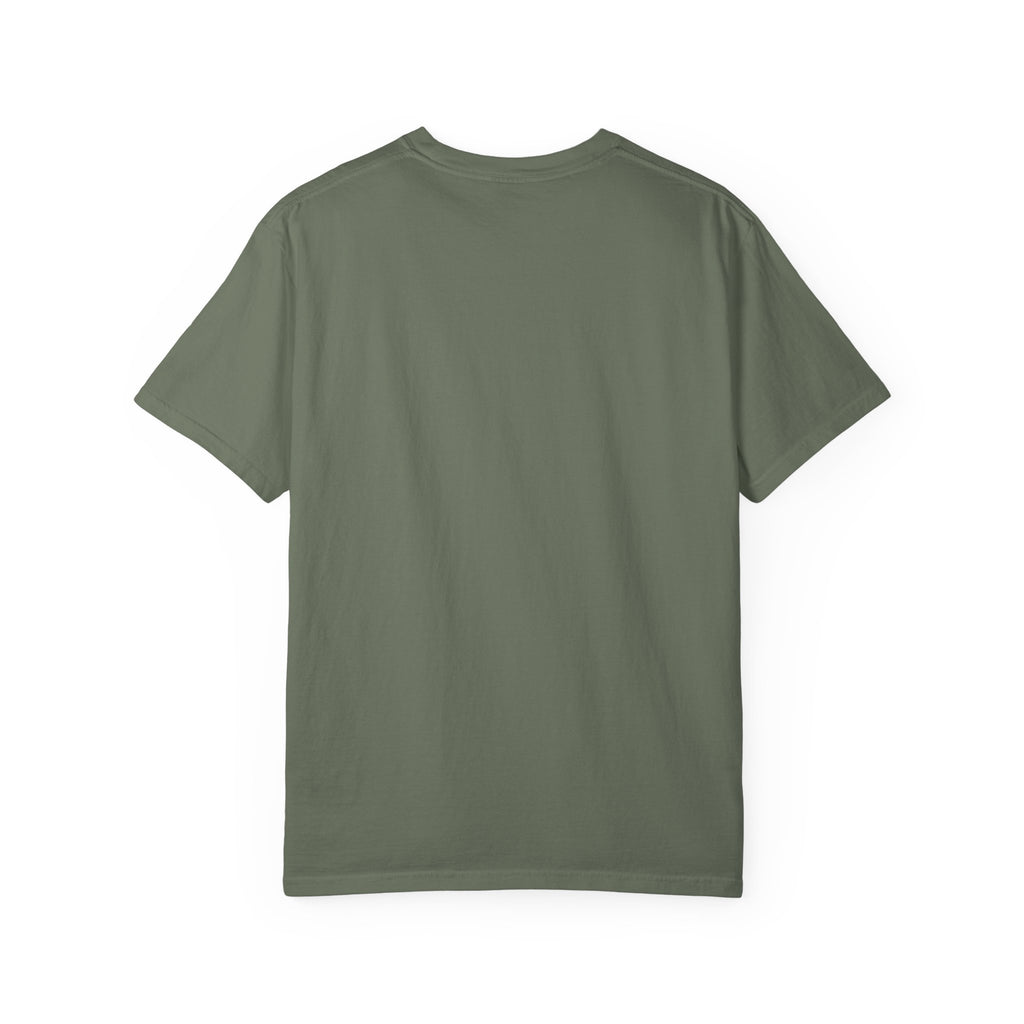 Autumn Lake Scene on Maple Leaves Shirt | Fall Landscape Tee
