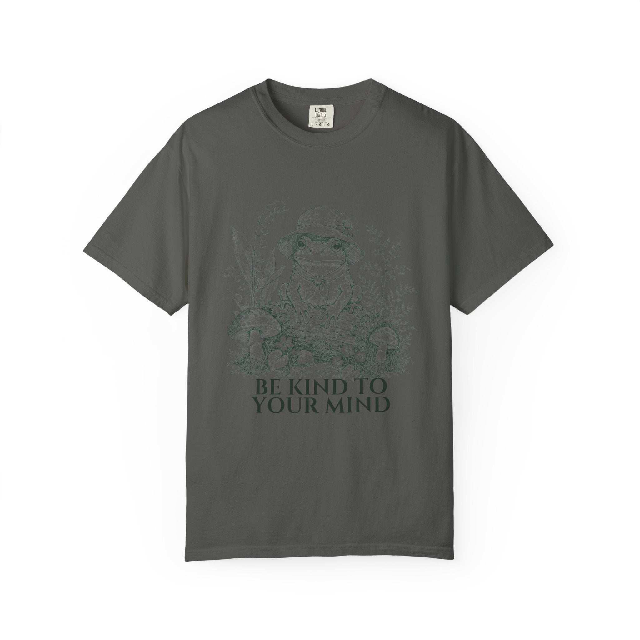 Be Kind To Your Mind Shirt, Cute Frog Tee, Mental Health Awareness Gift, Kawaii Frog Sweatshirt