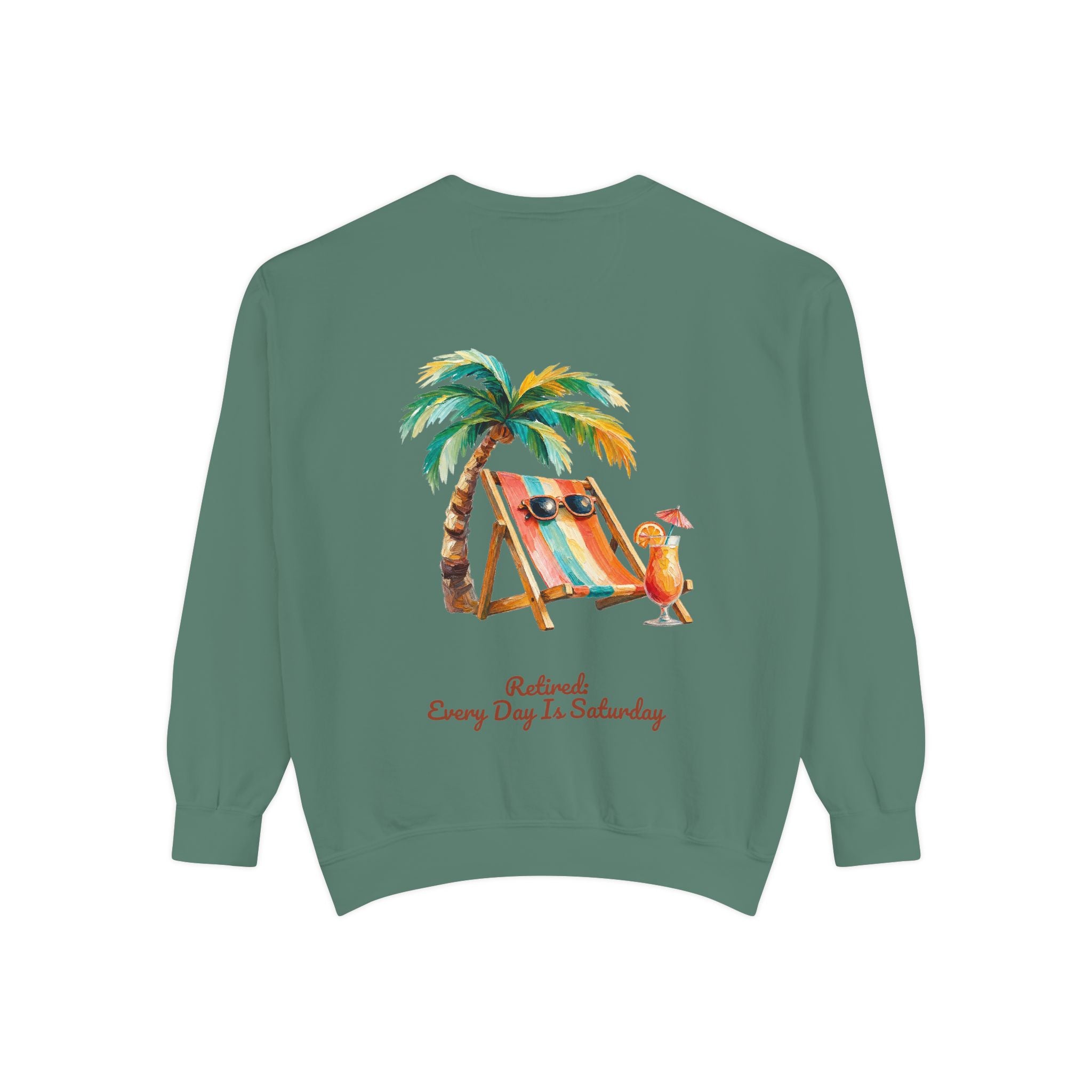 Retired Every Day Is Saturday Shirt, Funny Retirement Tee, Retirement Party Gift, Beach Relax Sweatshirt