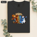 Scarecrow to Snowman Change of Season Shirt | Holiday Country Folk