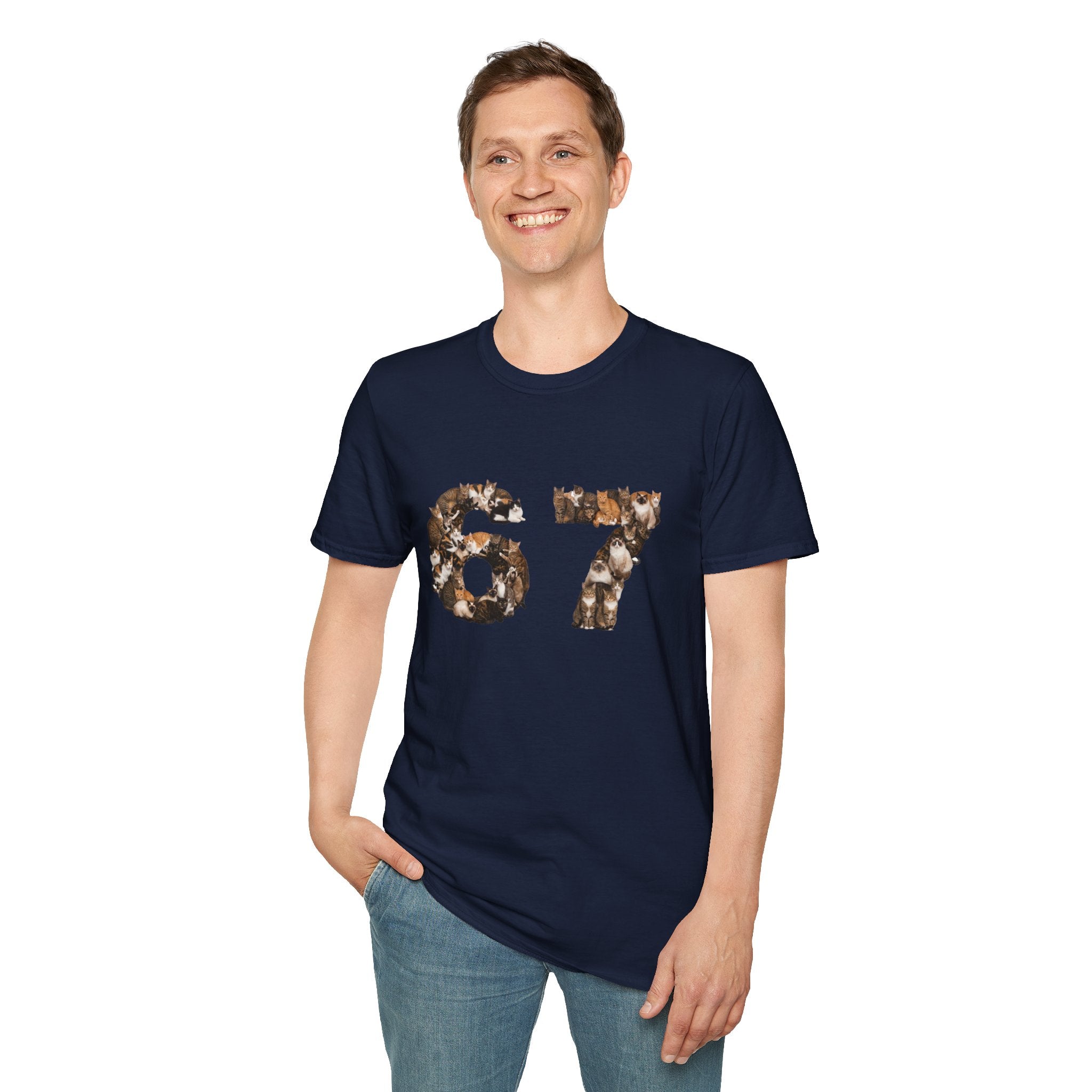 Cats 67 T-Shirt — Funny 67 Meme Tee for Cat Lovers