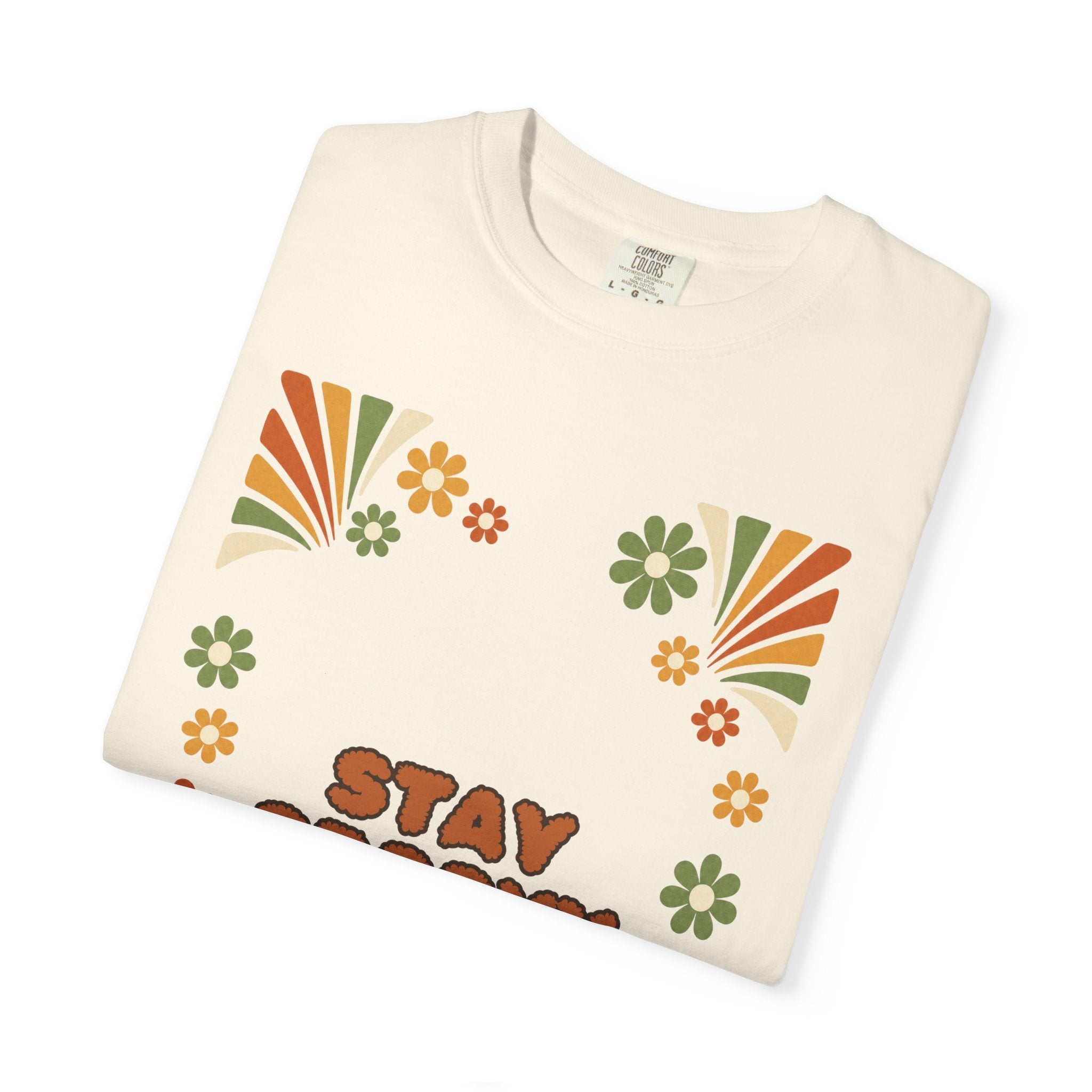 Stay Groovy Shirt, Retro 70s Tee, Groovy Aesthetic Gift, Positive Vibes Sweatshirt