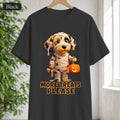 More Treats Please Mummy Dog Shirt, Funny Halloween Dog Tee, Cute Trick or Treat Tee, Dog Mom Halloween Gift