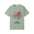 PhD in Multitasking Shirt, Funny Octopus Tee, Busy Mom Boss Gift, Painterly Ocean Humor Sweatshirt