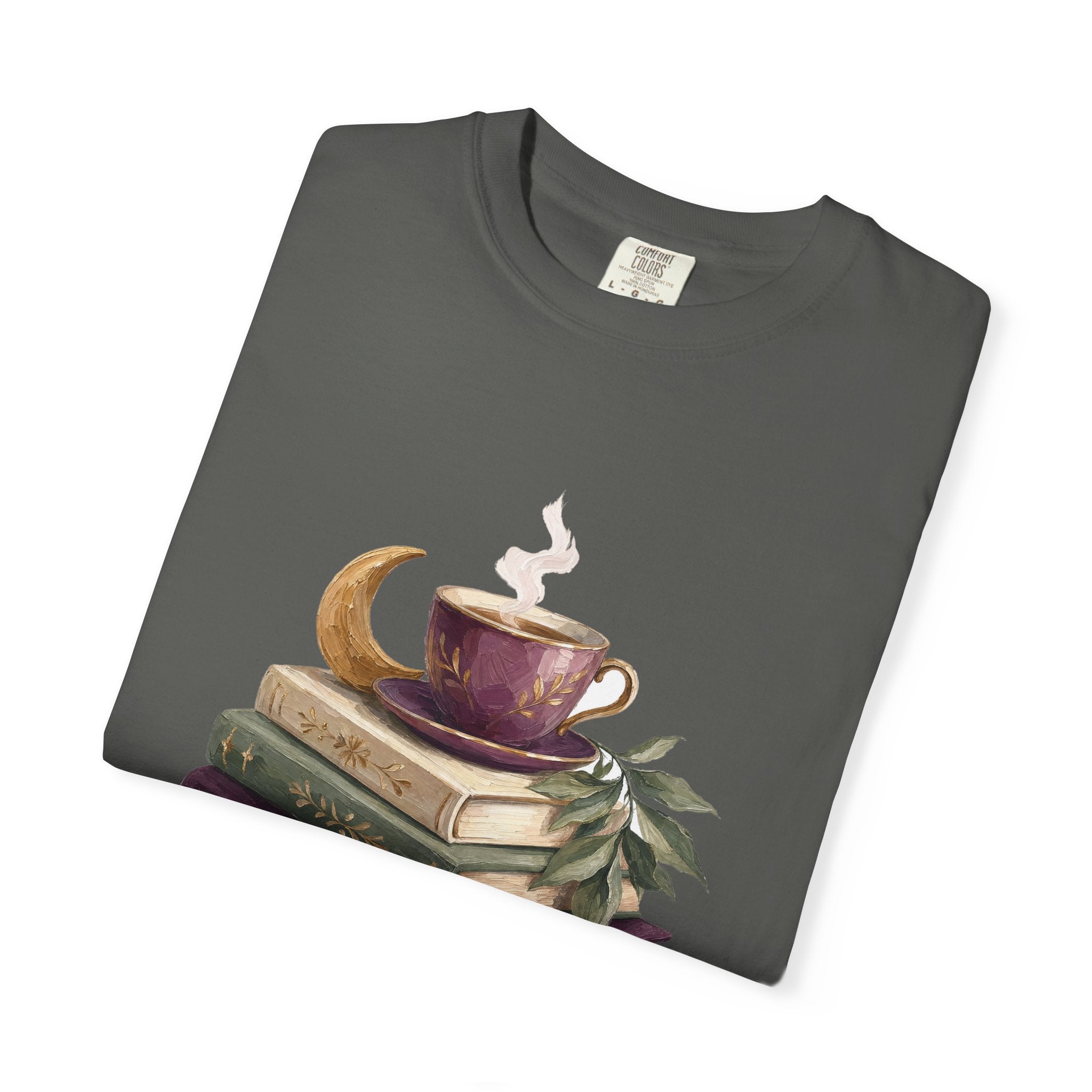 Just One More Chapter Shirt, Bookish Reader Tee, Book Lover Cozy Gift, Painterly Reading Sweatshirt