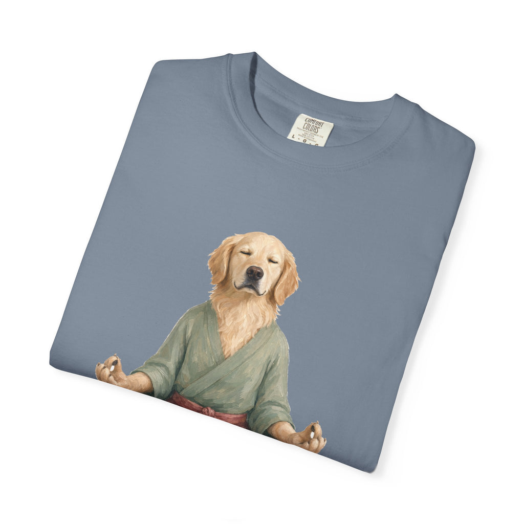 Yoga Dog Shirt, Namaste Zen Dog Tee, Funny Meditation Dog Mom Gift, Painterly Dog Lover Sweatshirt