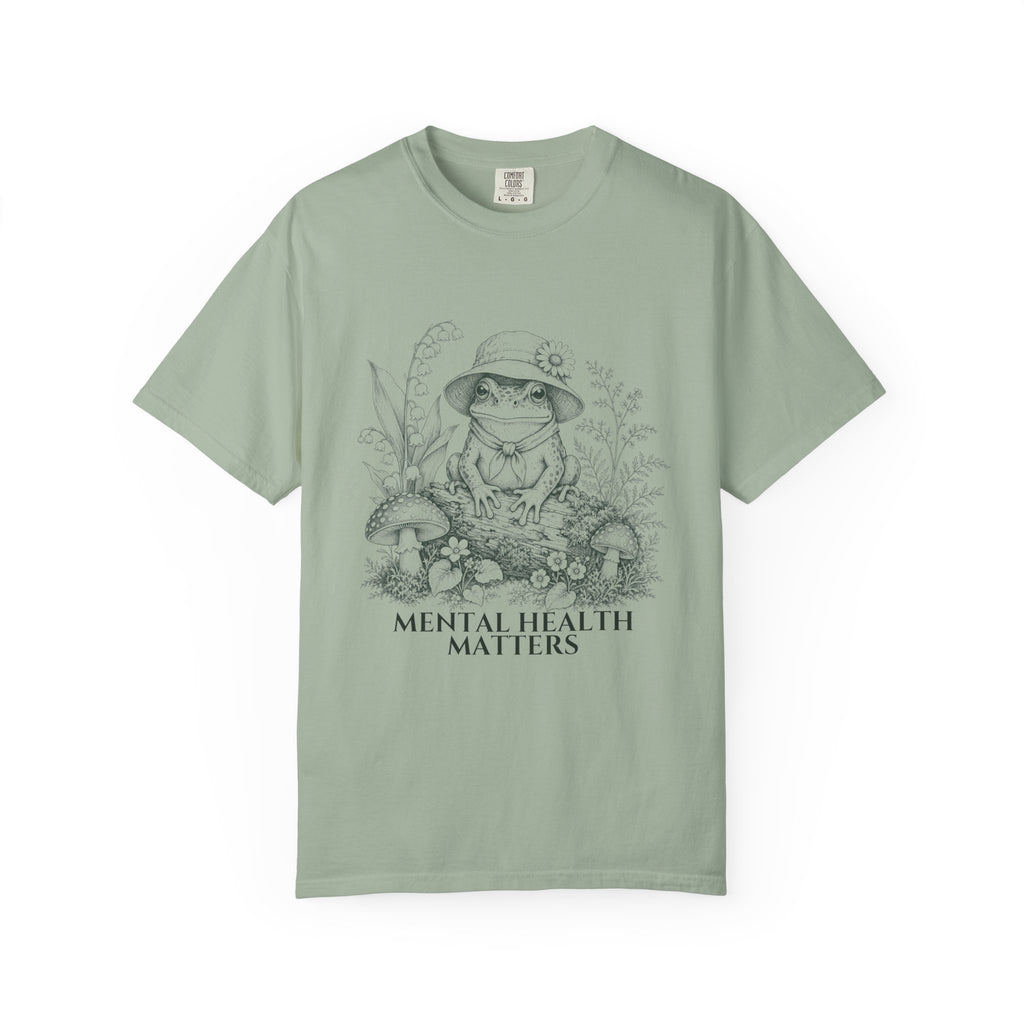 Mental Health Matters Shirt, Cute Frog Tee, Mental Health Awareness Gift, Kawaii Frog Sweatshirt